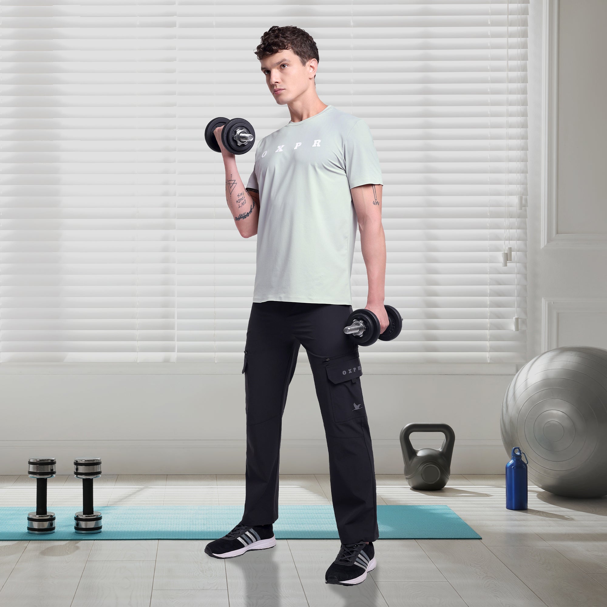 FlexFit Shirt Light Grey