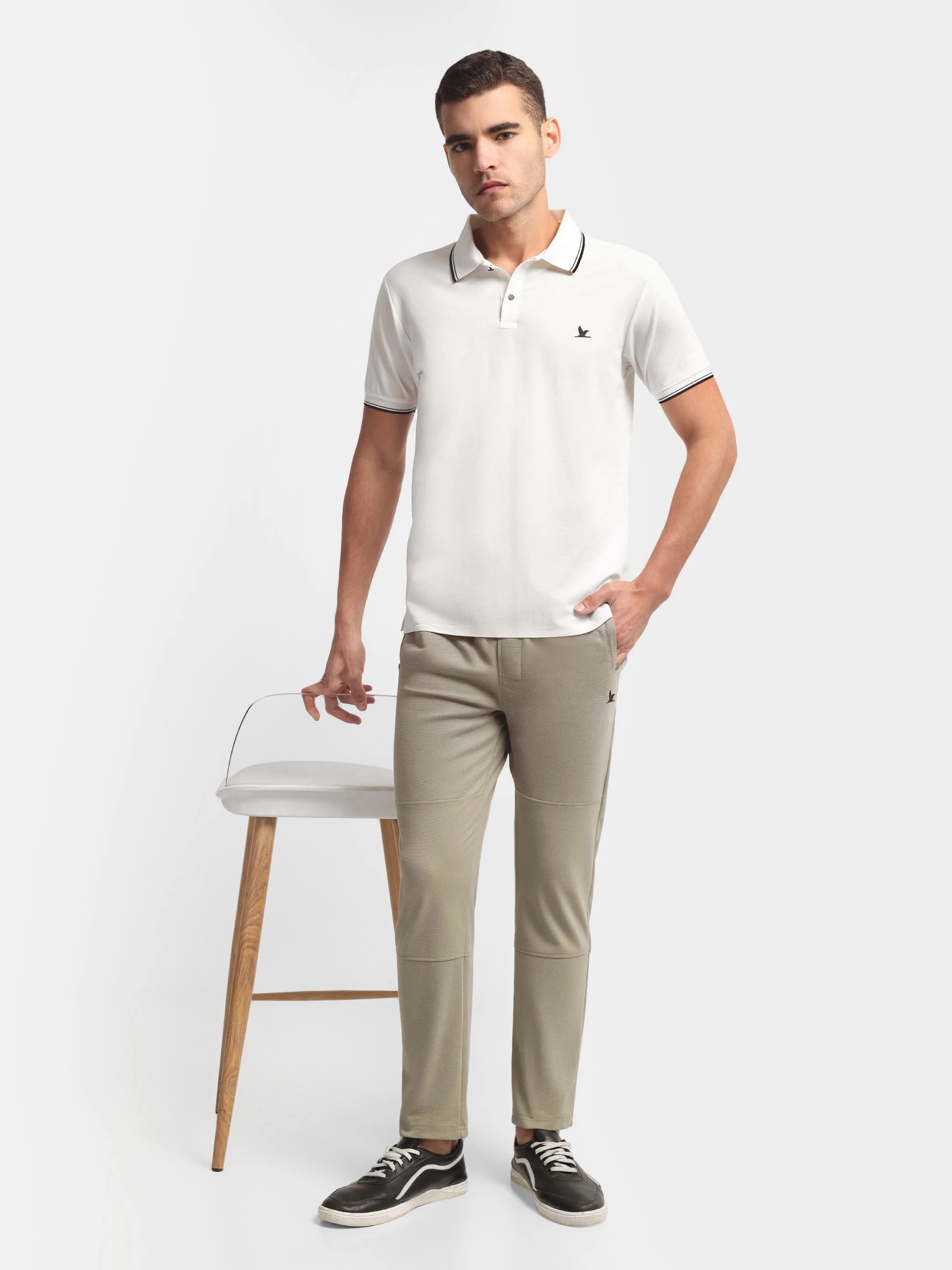 Crown Edge Polo White