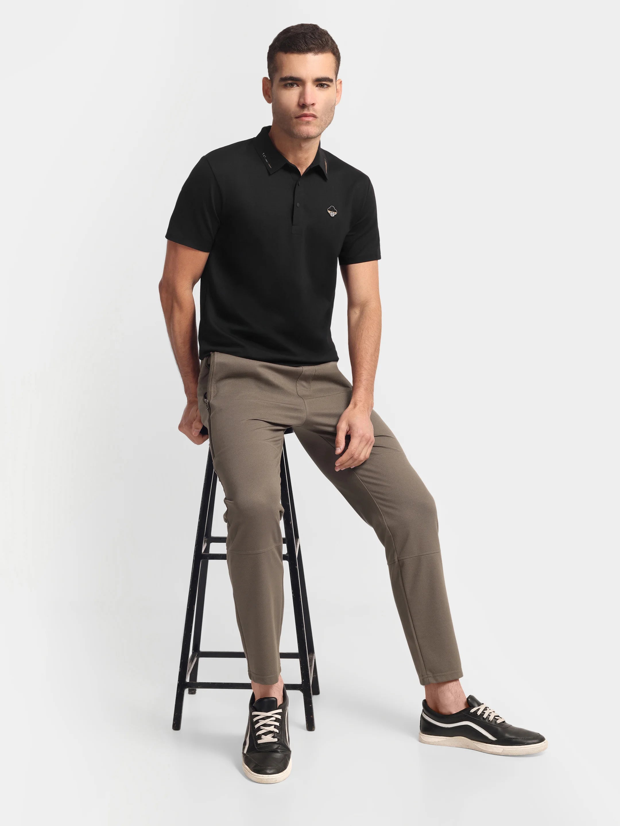 Obsidian Edge Polo Black