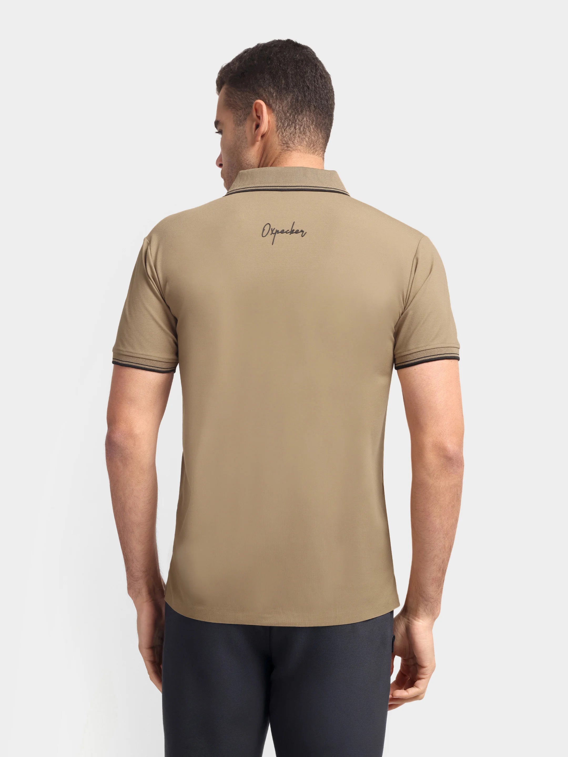 Crown Edge Polo Beige