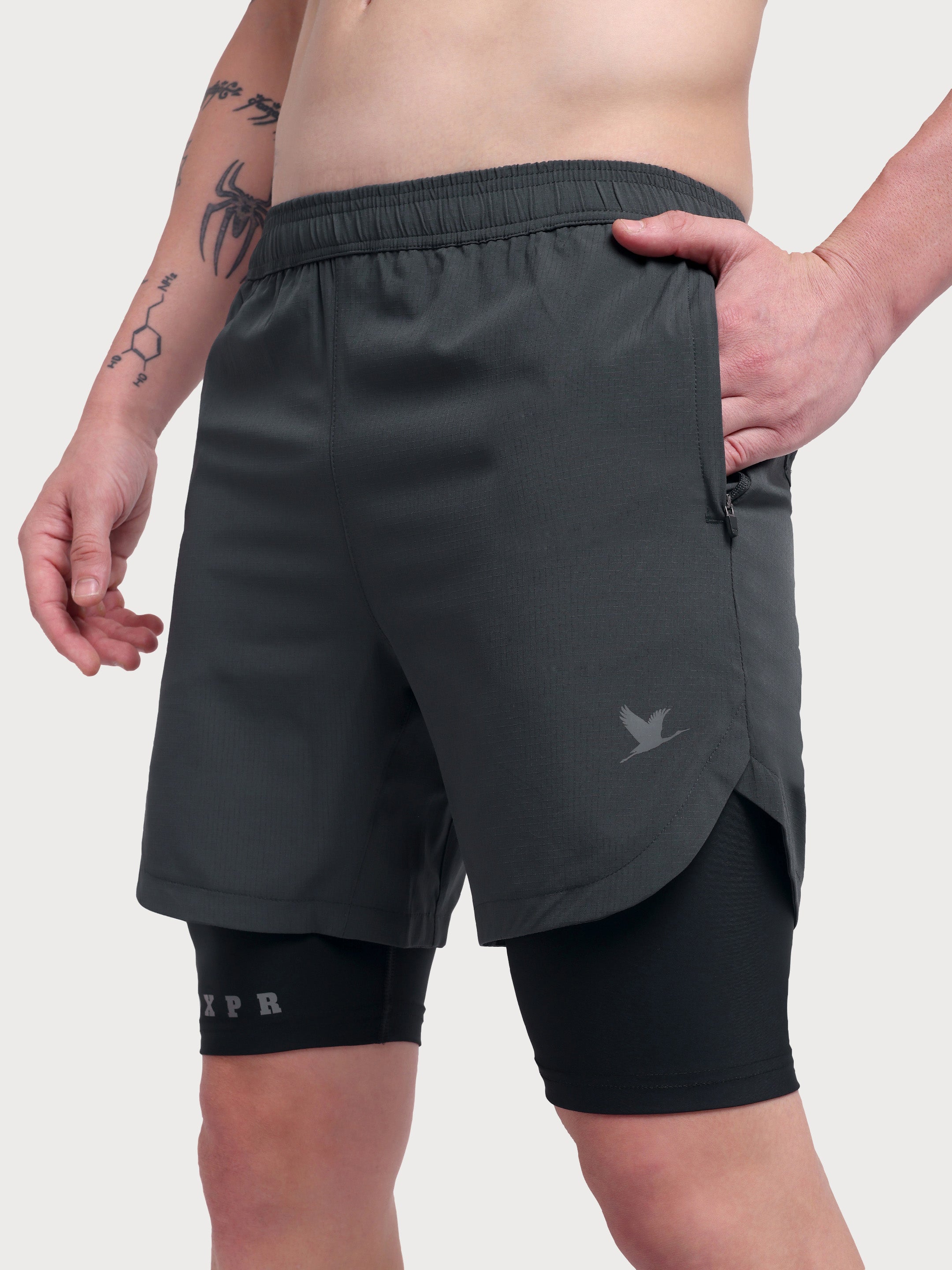 TitanFlex Shorts Dark Grey