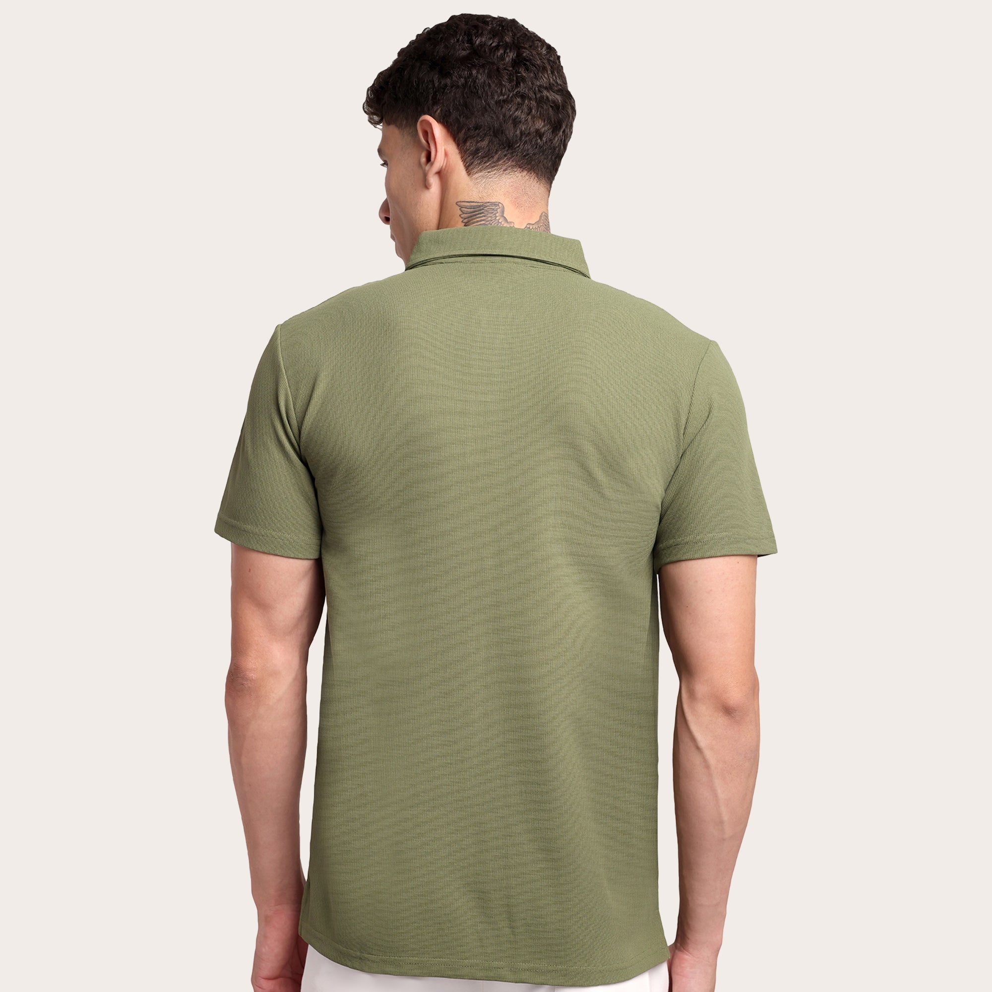 Stallion Polo Olive Green