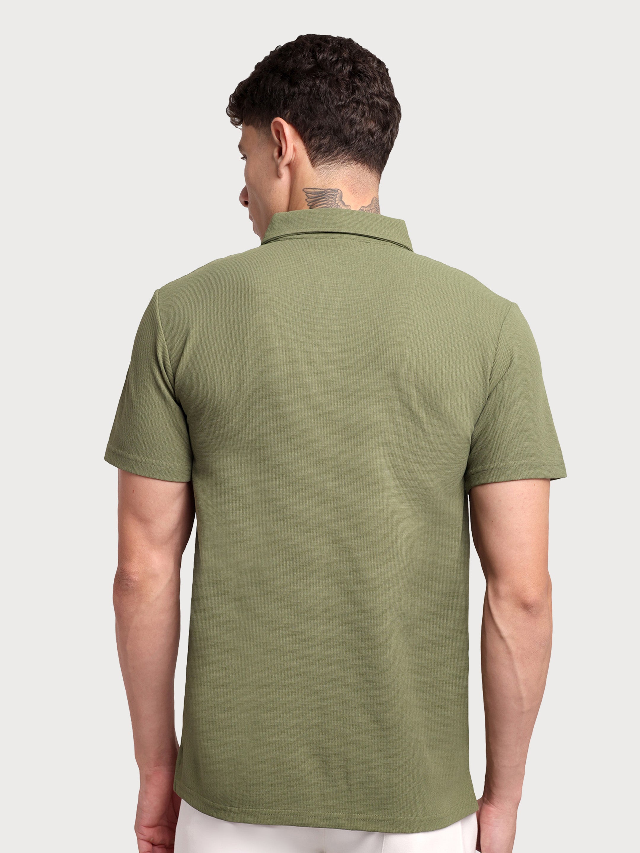Stallion Polo Olive Green
