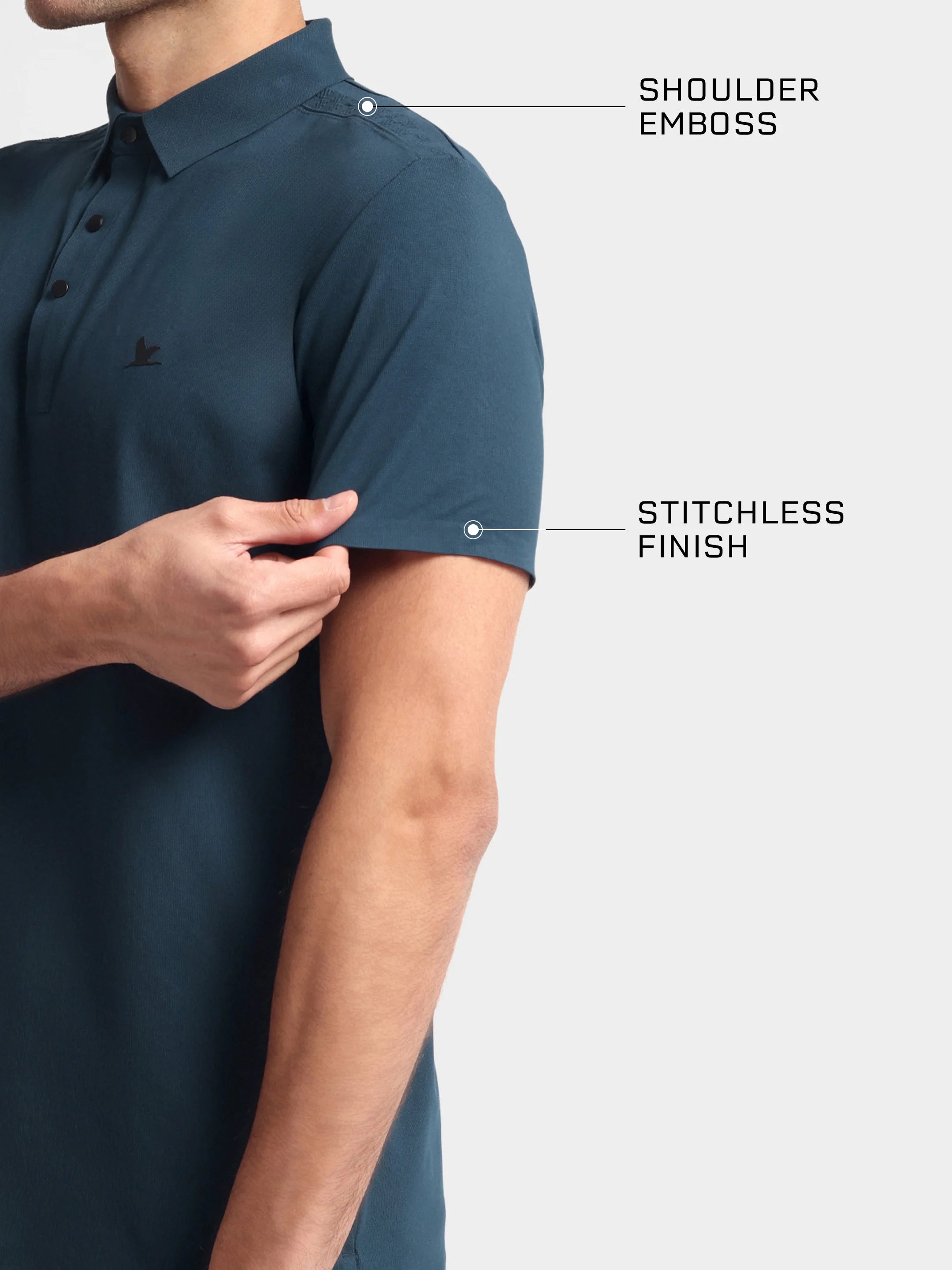 Airloom Polo Off Navy Blue