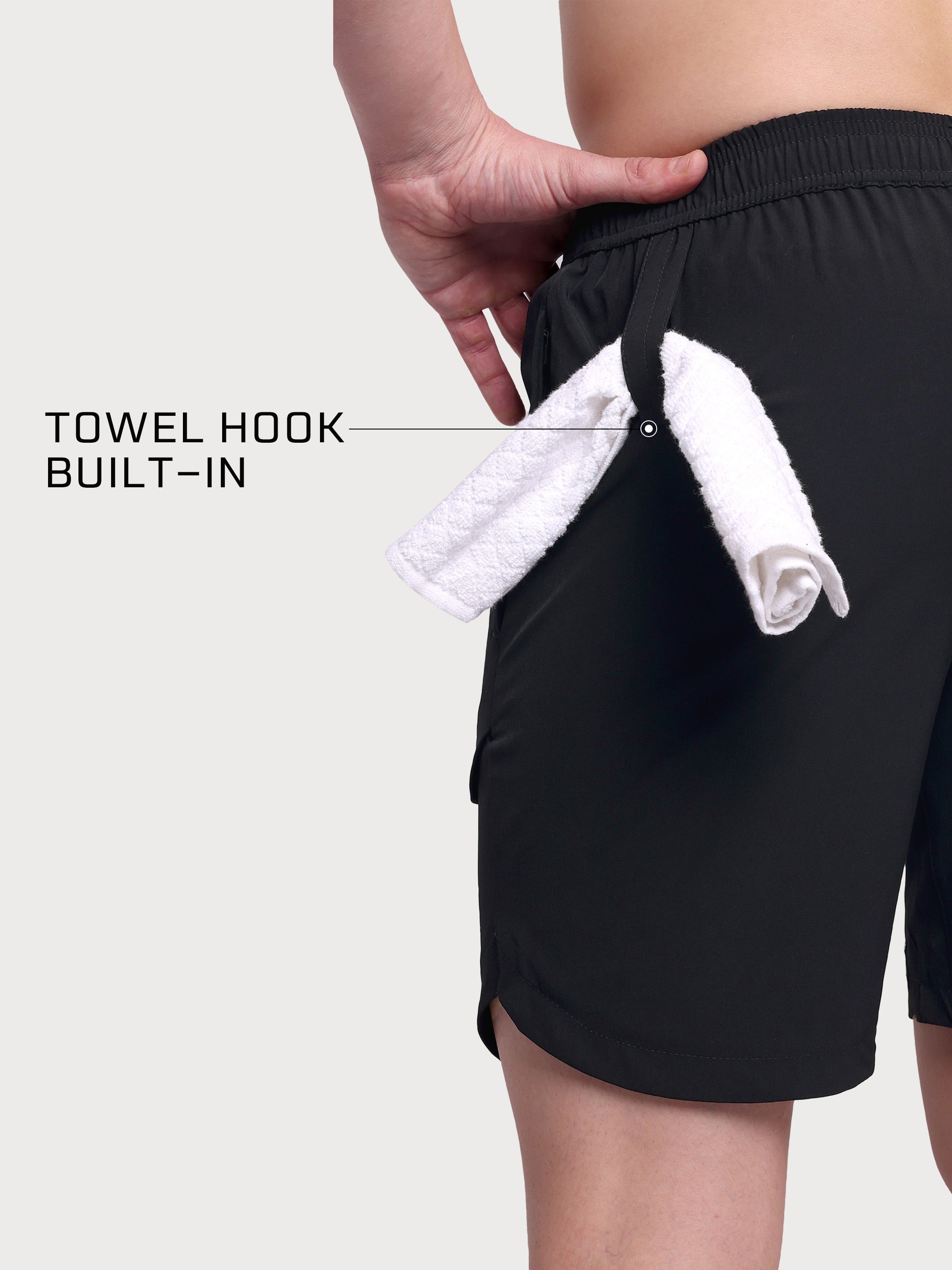 Flex Forge Shorts Black