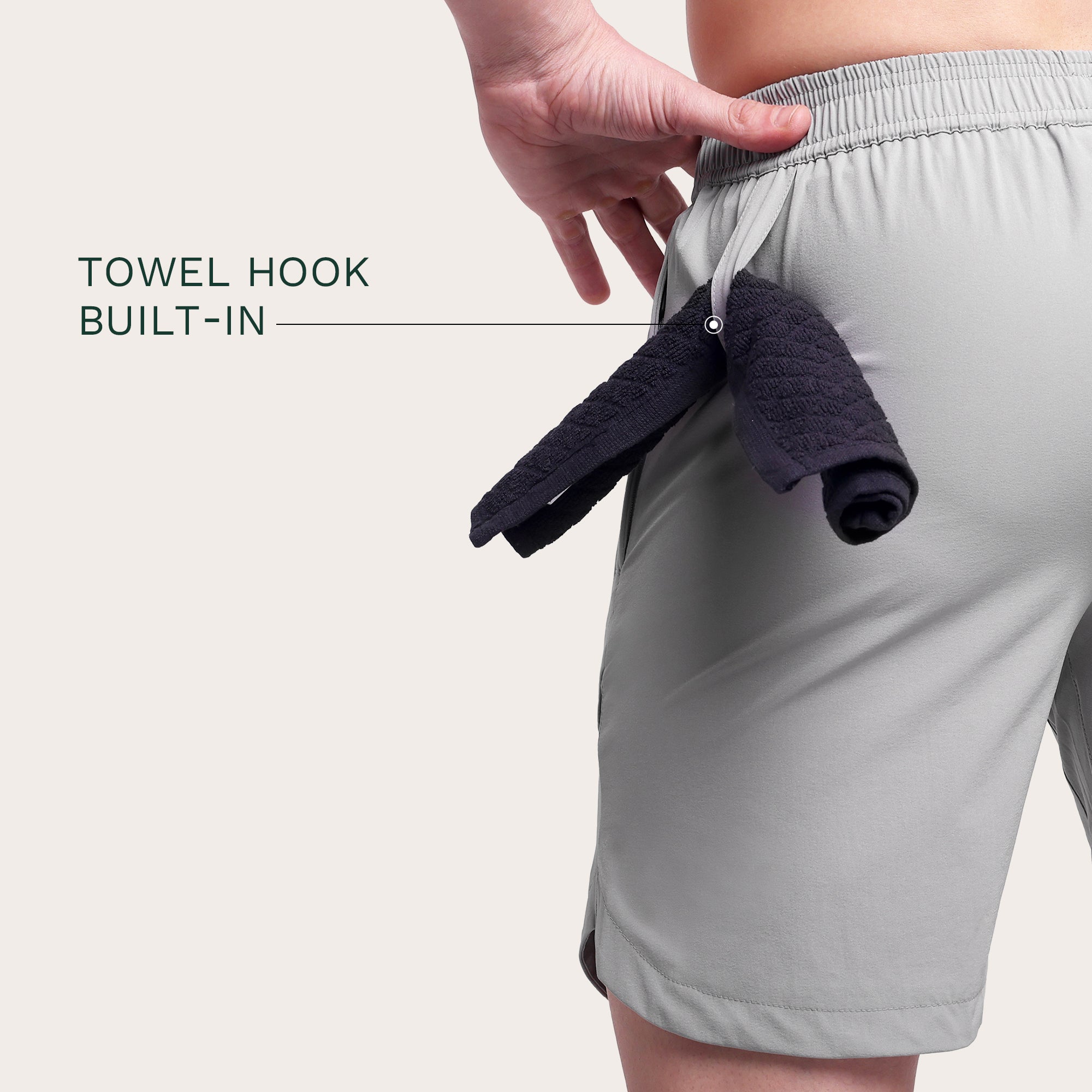 Flex Forge Shorts Light Grey