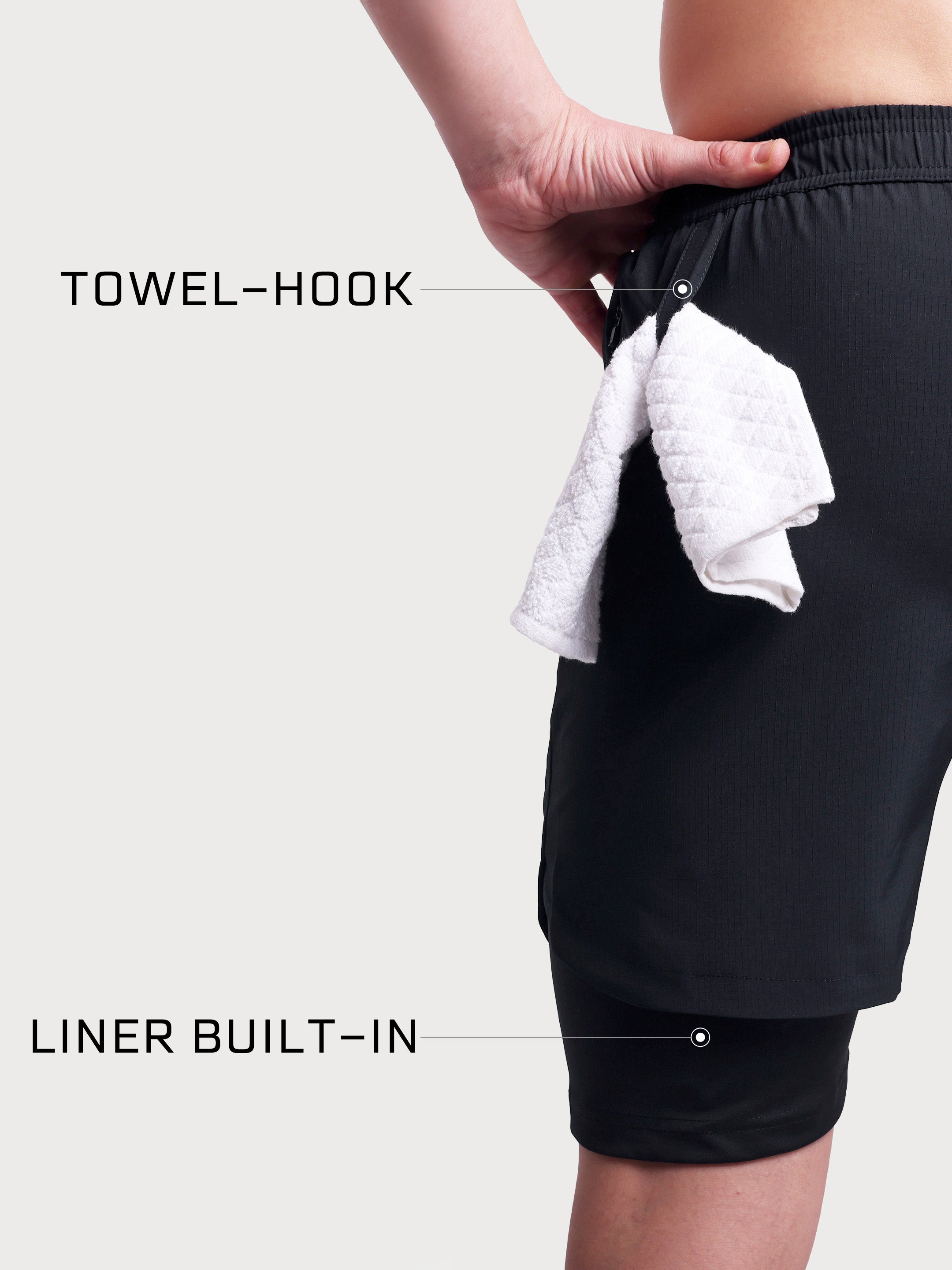 TitanFlex Shorts Navy Blue