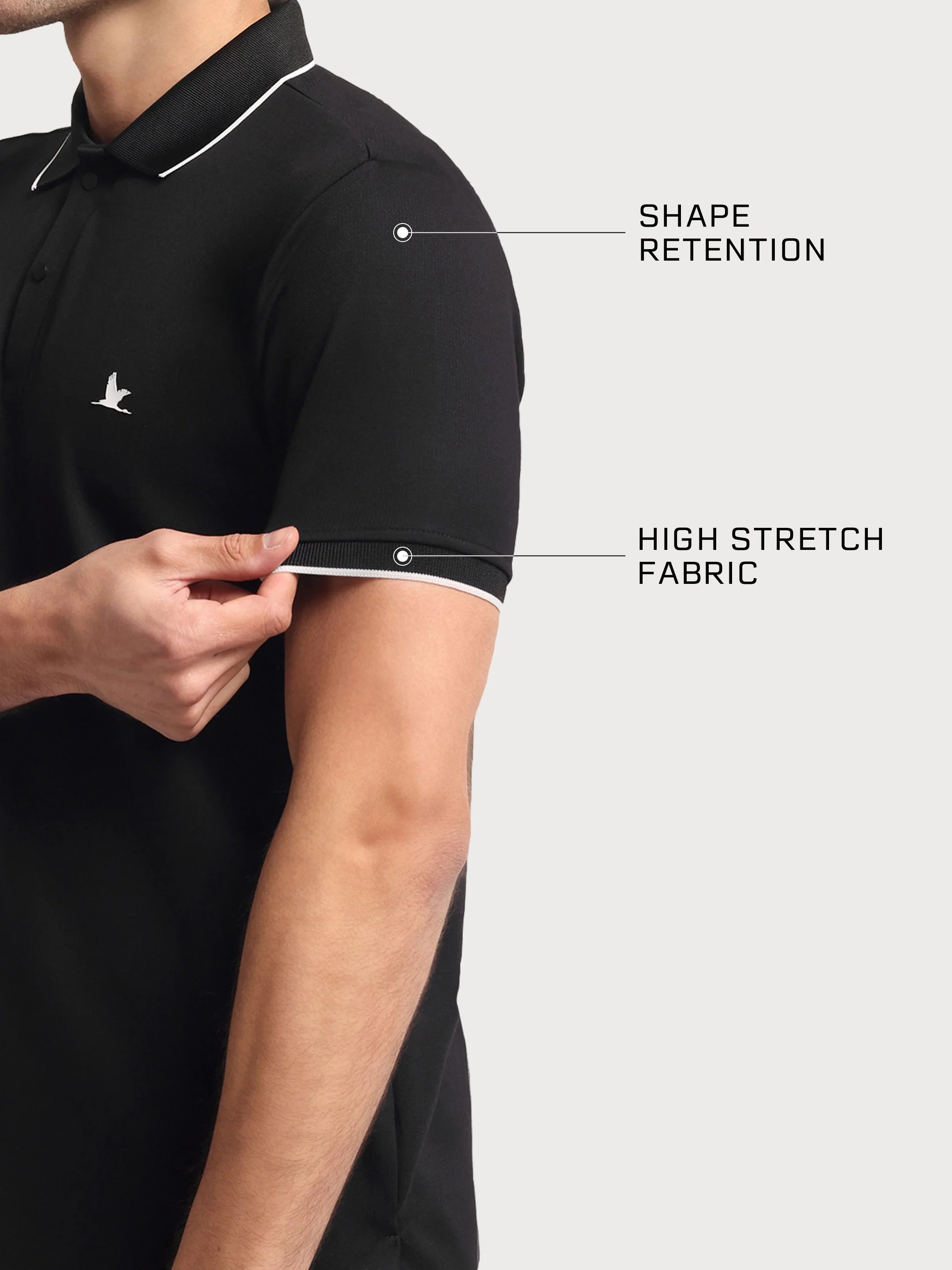 Belmont Polo Black