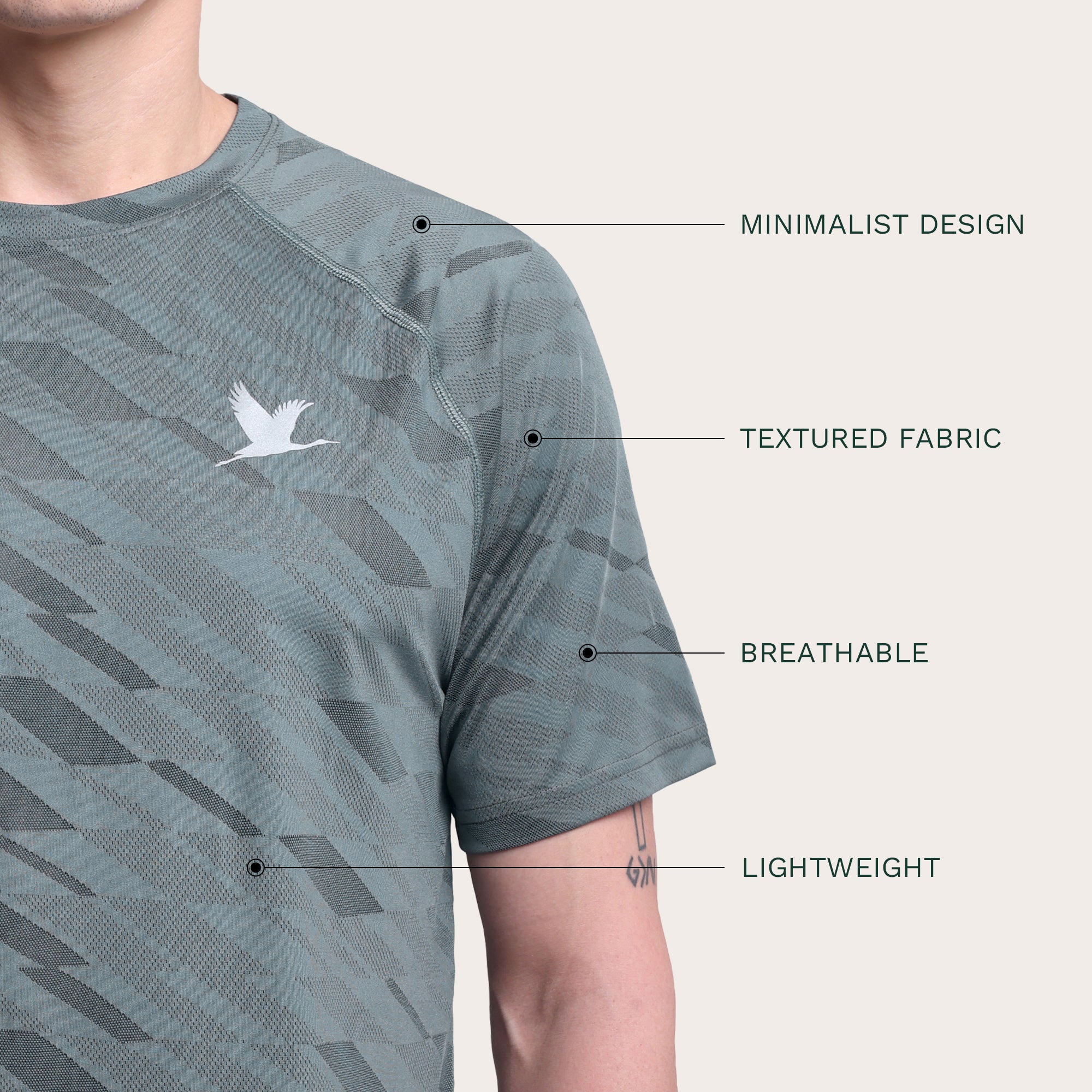 Drift Culture Tee Jade Green