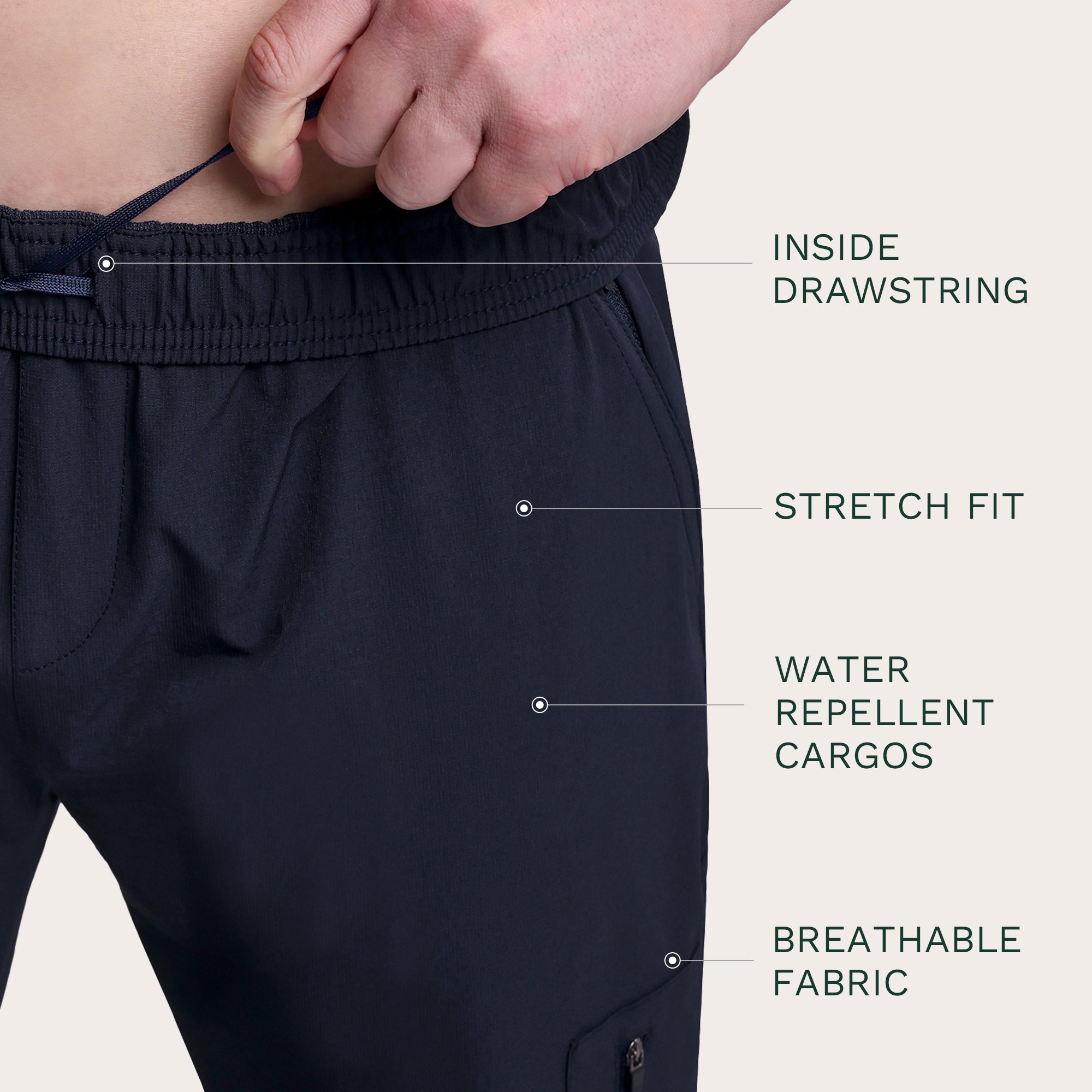 AeroForce Cargos Navy Blue