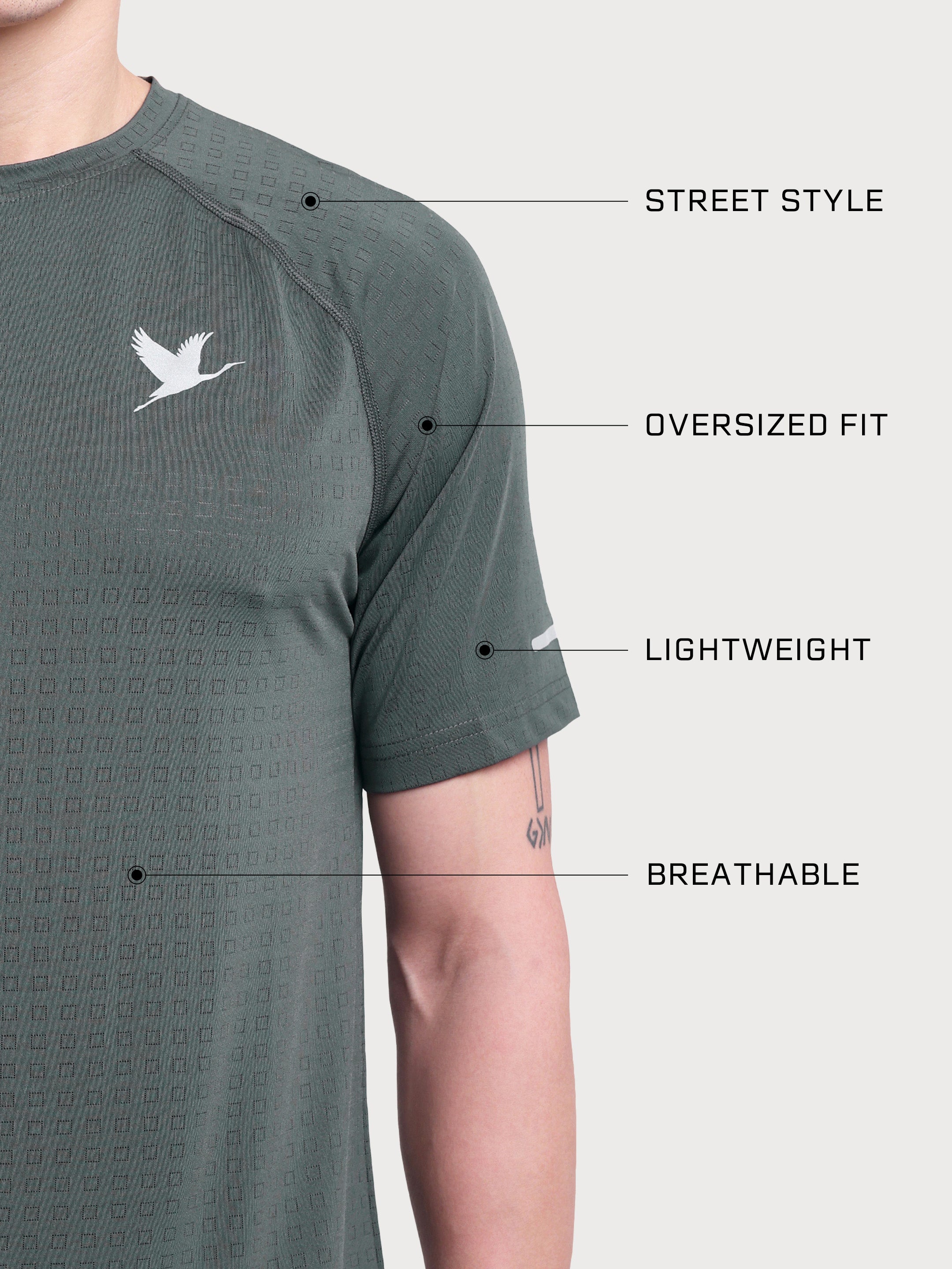 StreetPulse Tee Green