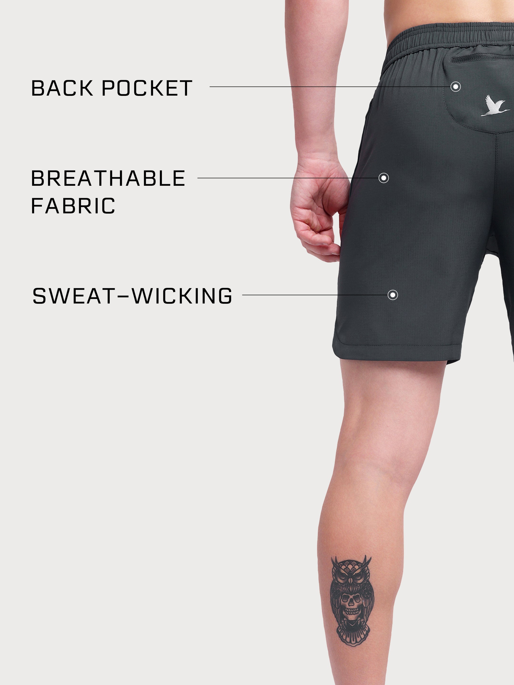 Ignition Shorts Dark Grey