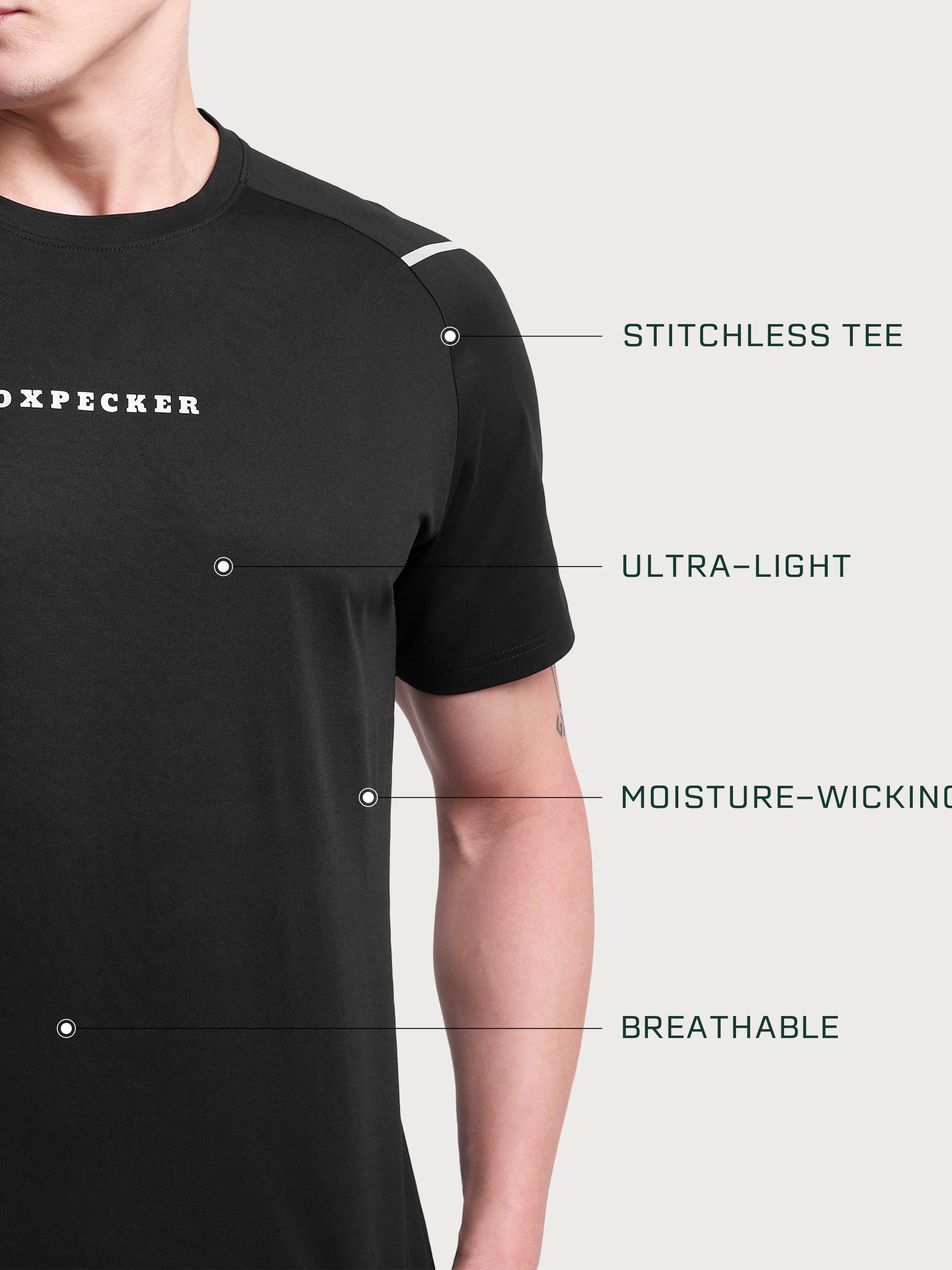 HypeWave Tee Black