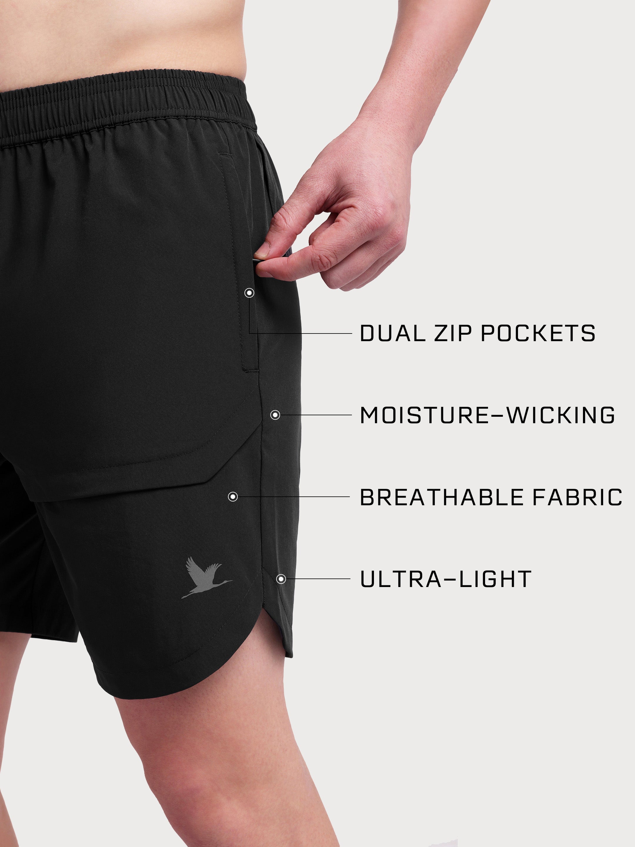 Flex Forge Shorts Dark Grey