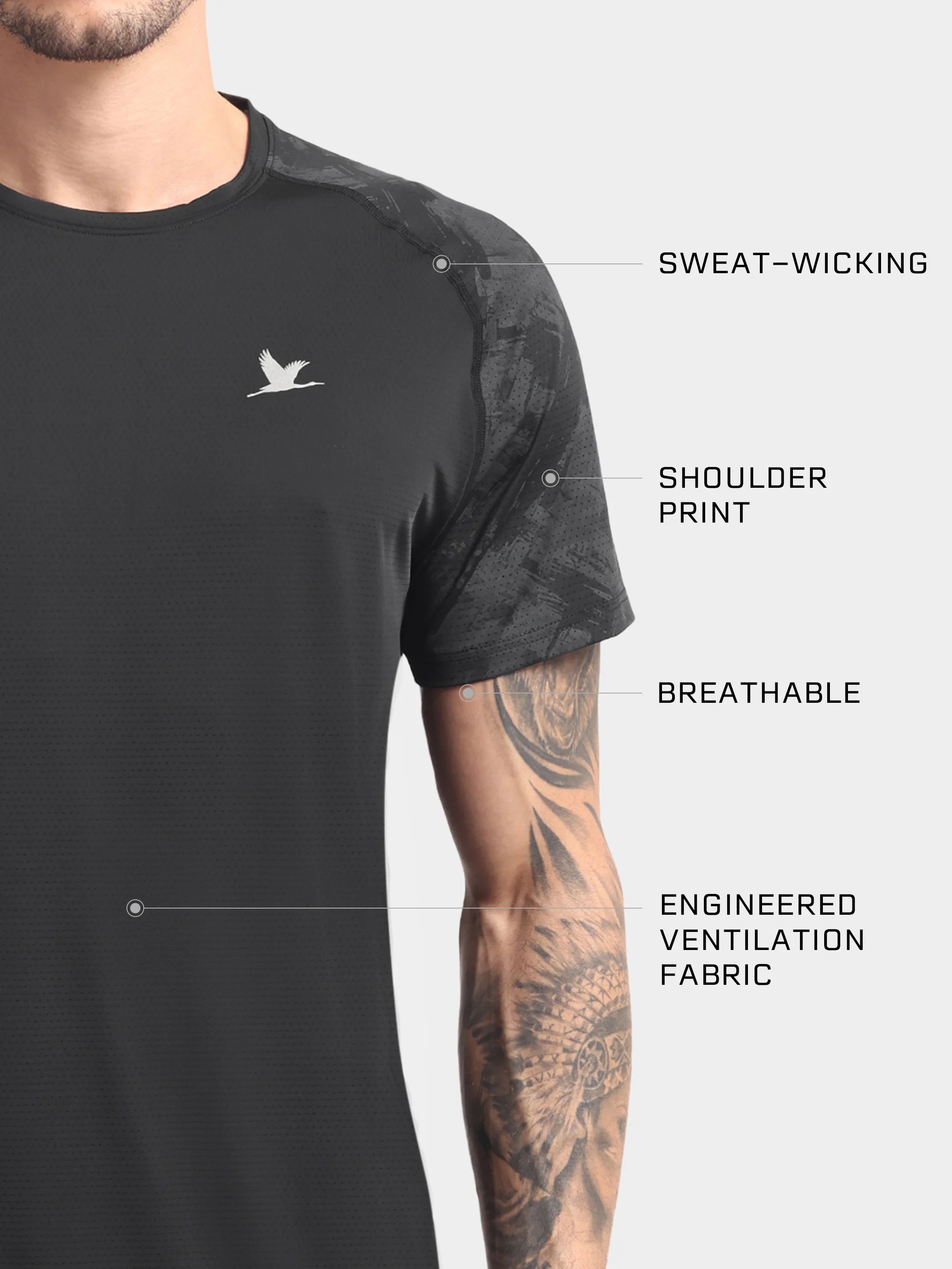 Ironpulse Tee Black