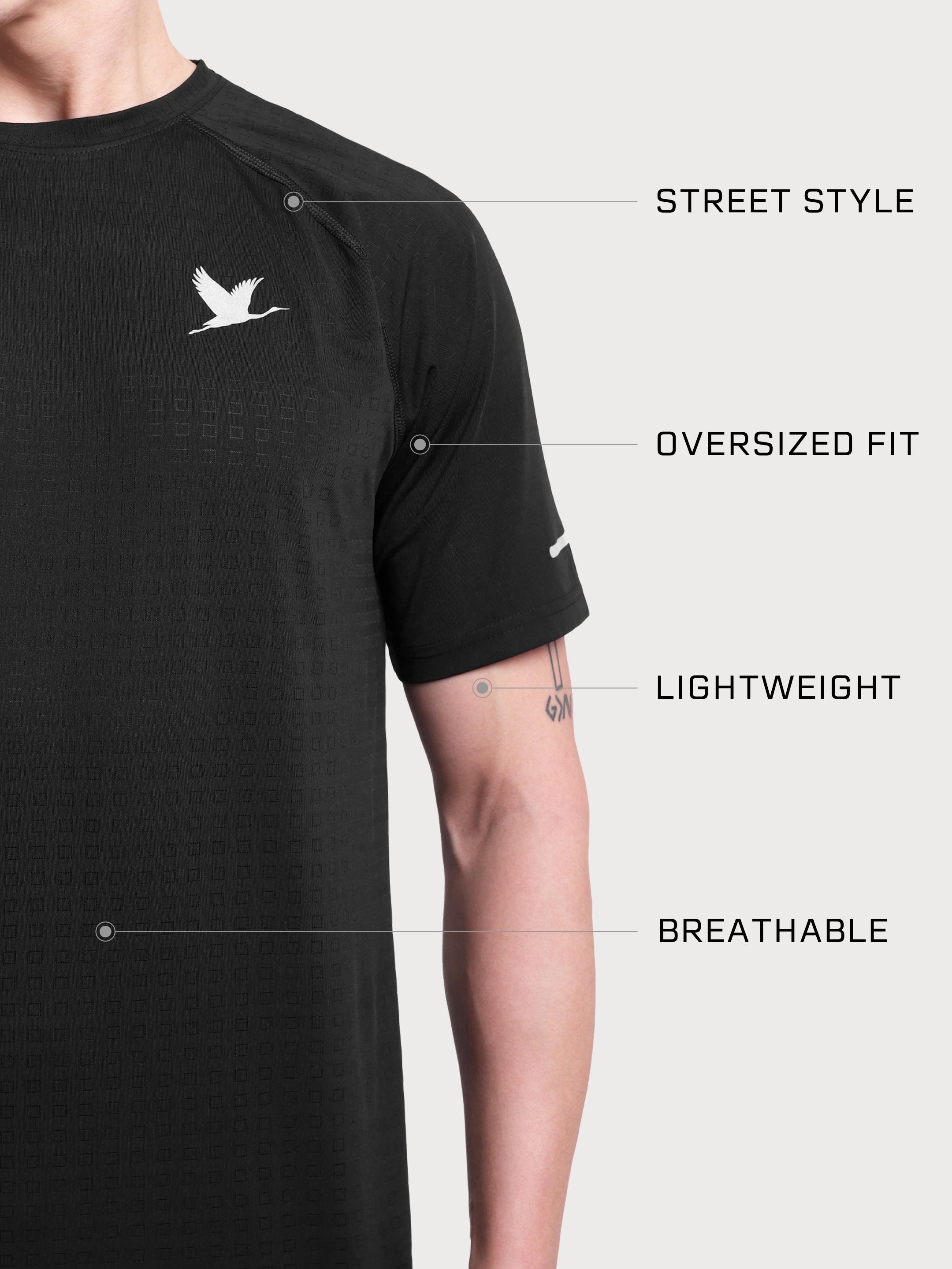 StreetPulse Tee Black