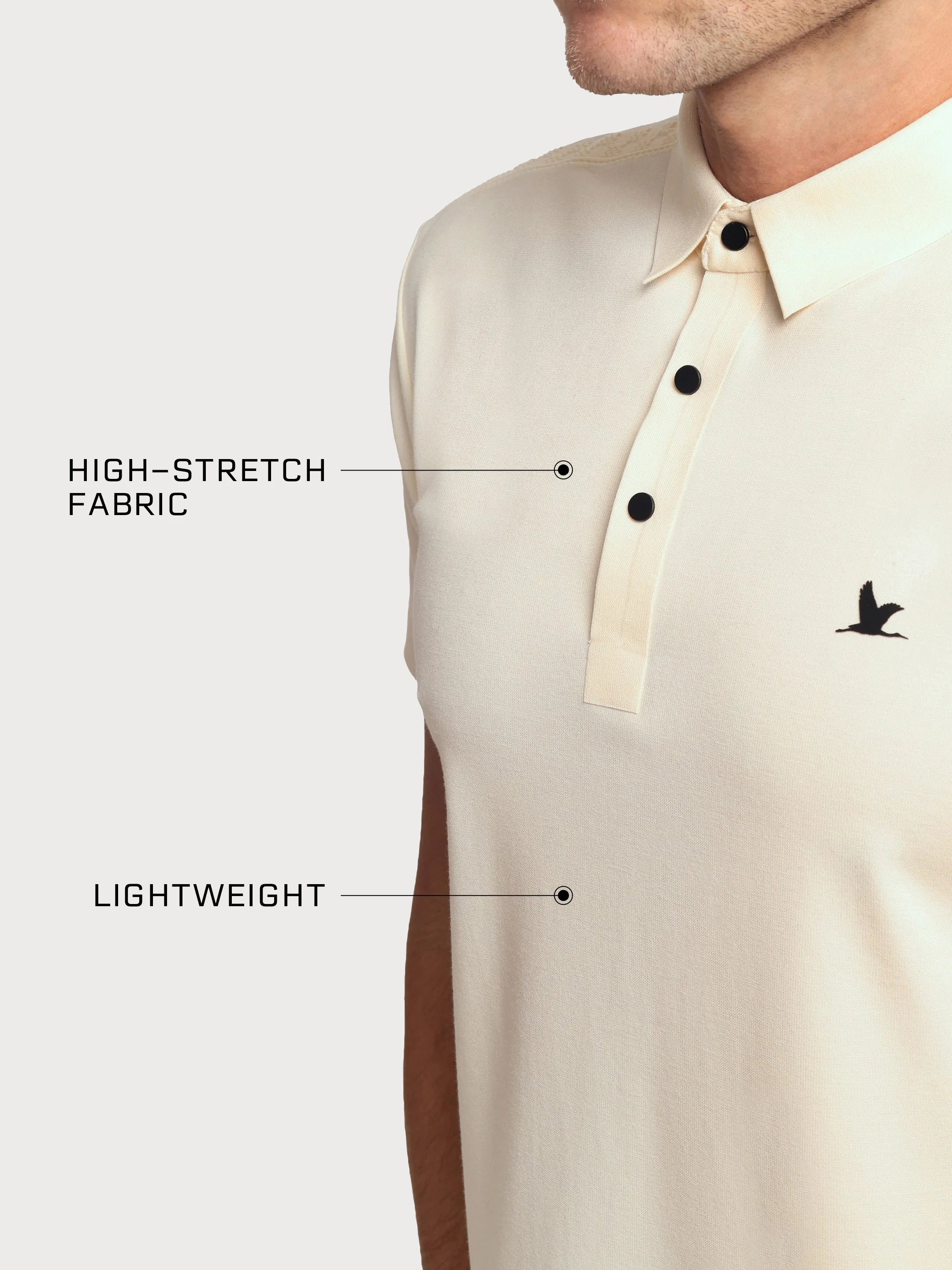 Airloom Polo Off White