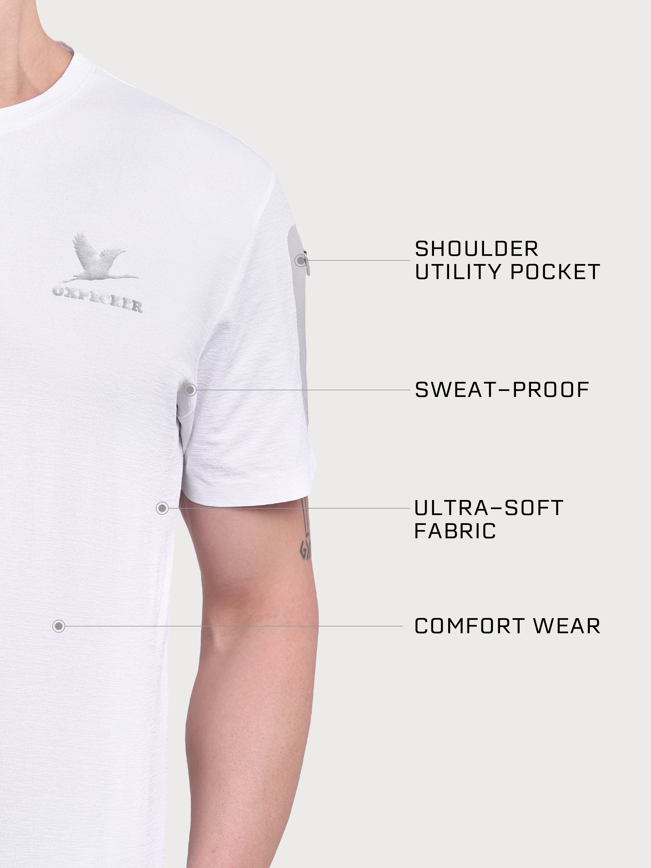SoftCore Tee White