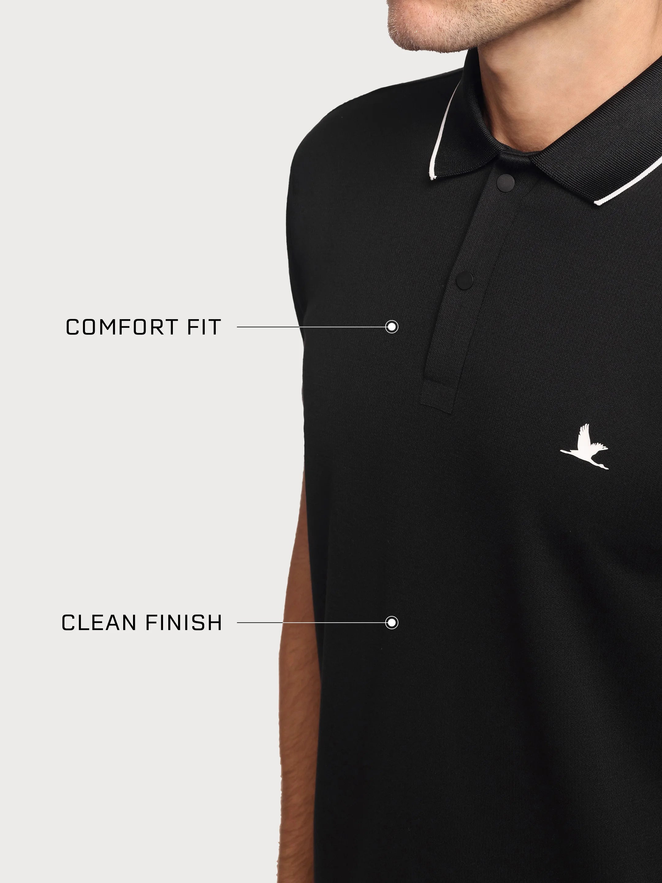 Belmont Polo Black