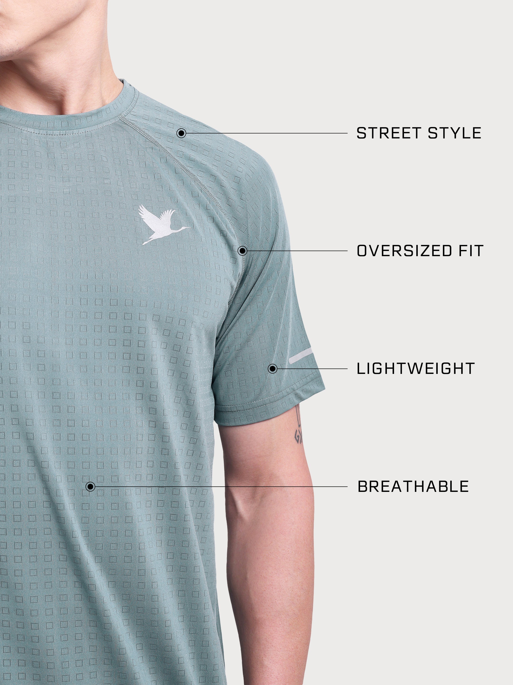 StreetPulse Tee Light Green