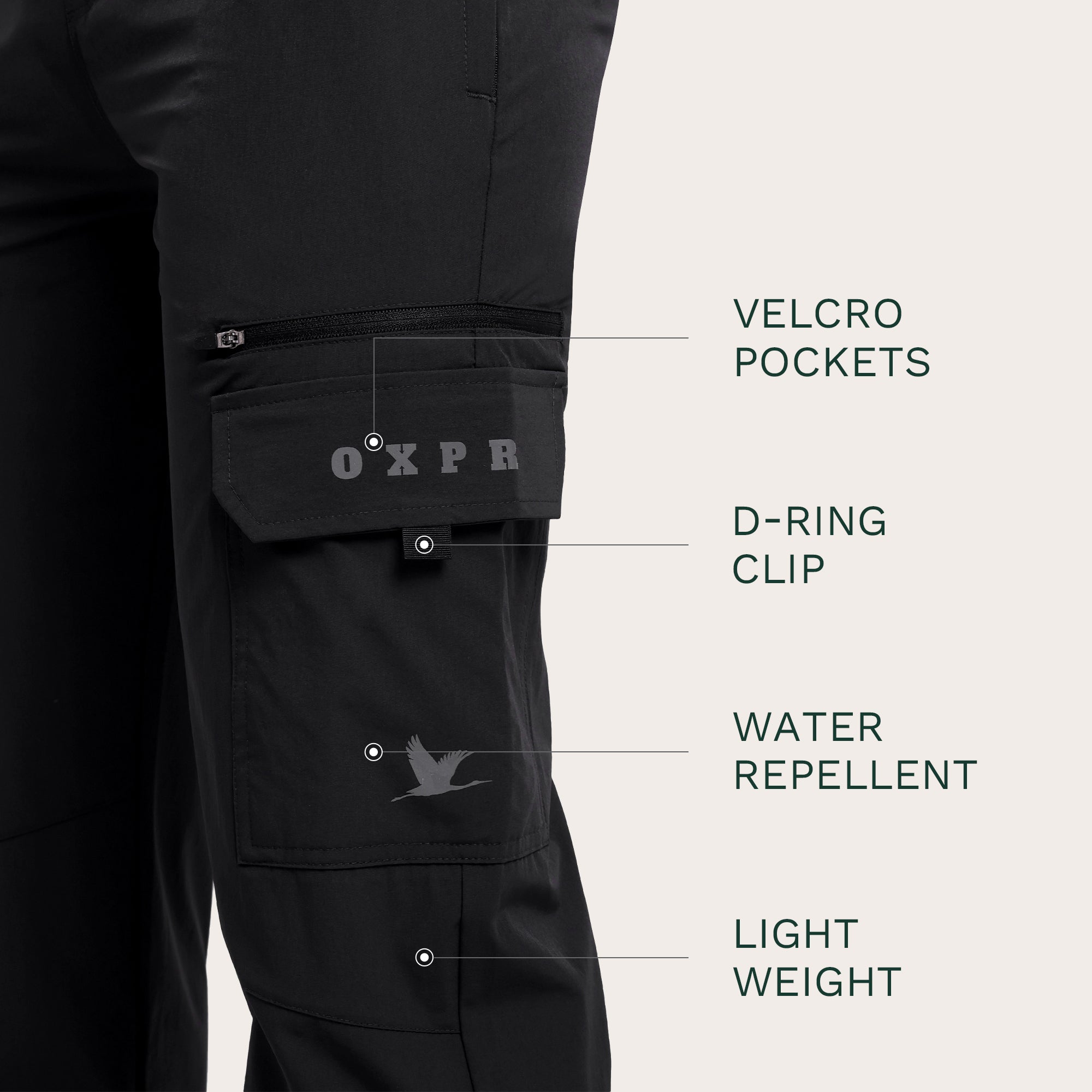 TerraTrek Cargo Dark Grey