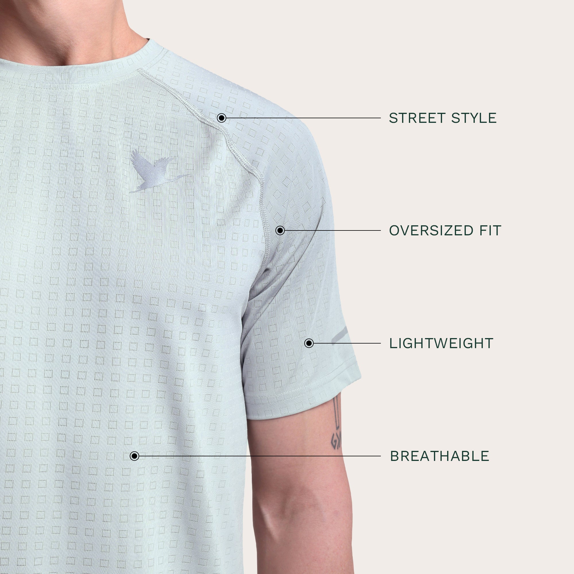 StreetPulse Tee Light Gray