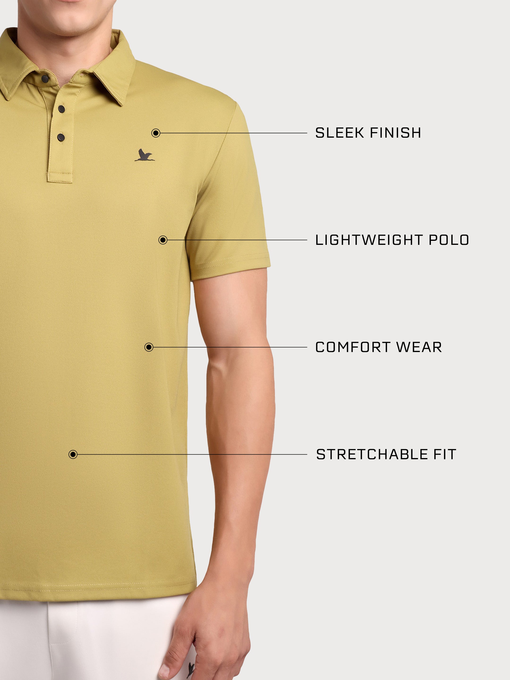 Monridge Polo Lime Green
