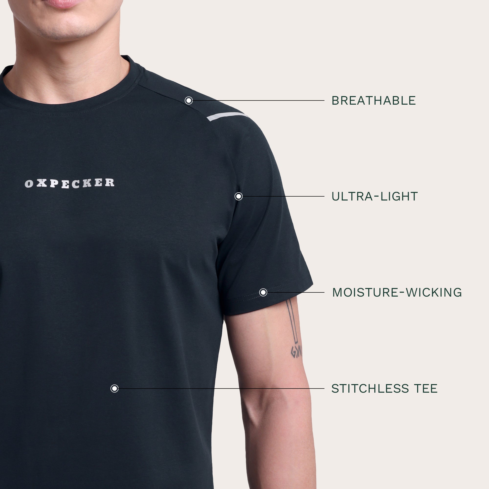 HypeWave Tee Navy