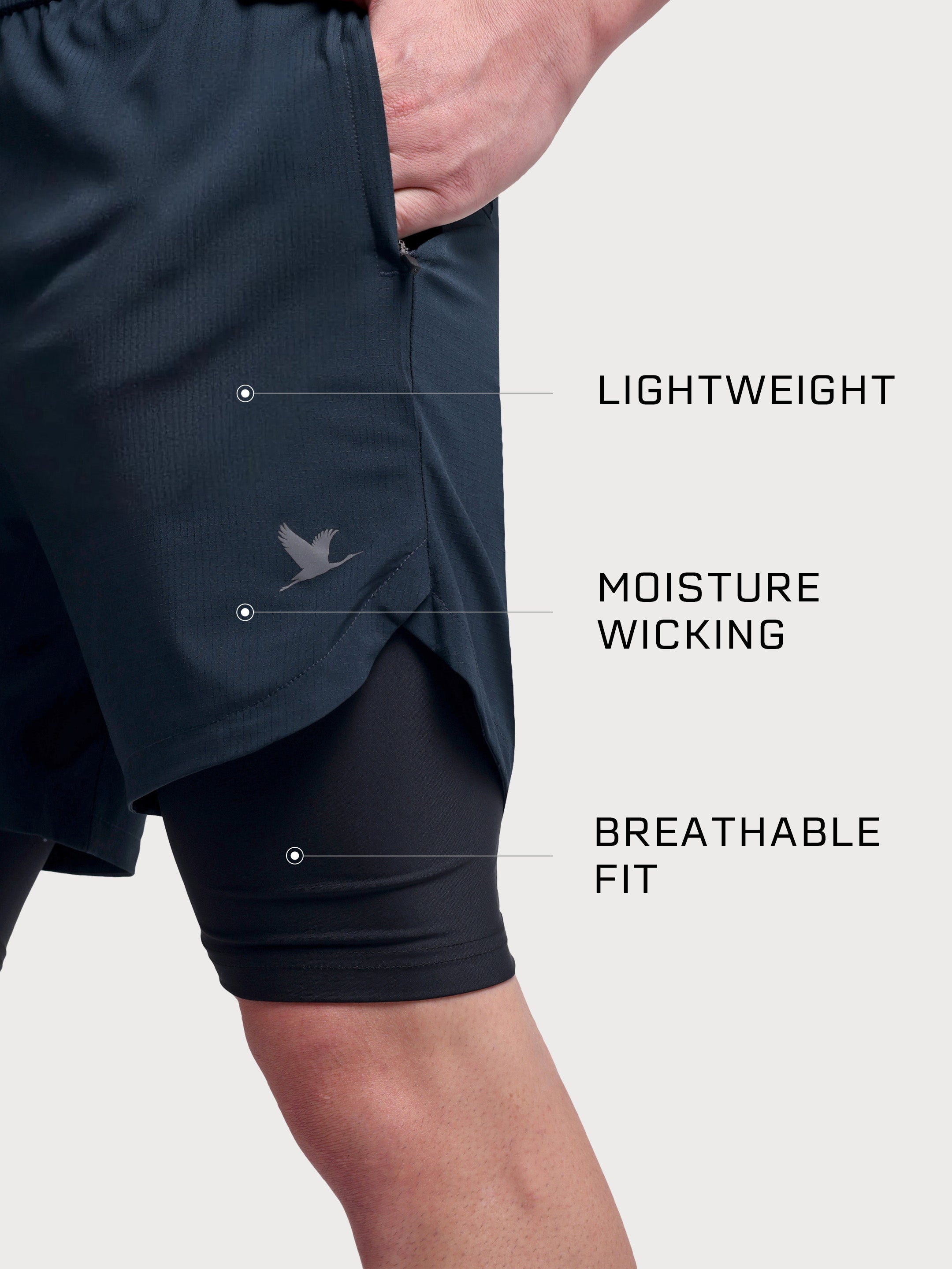 TitanFlex Shorts Airforce Blue