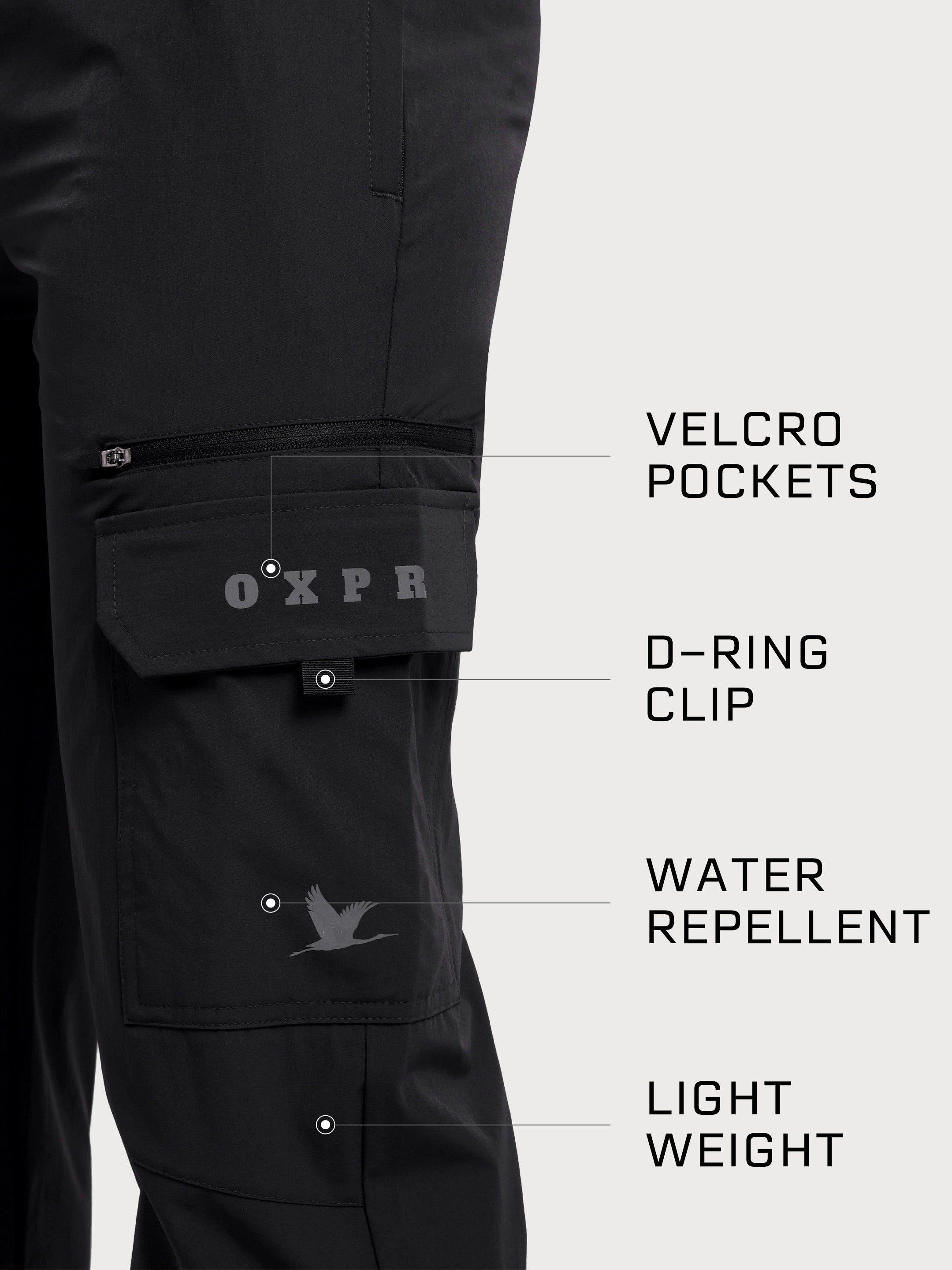 TerraTrek Cargo Dark Grey