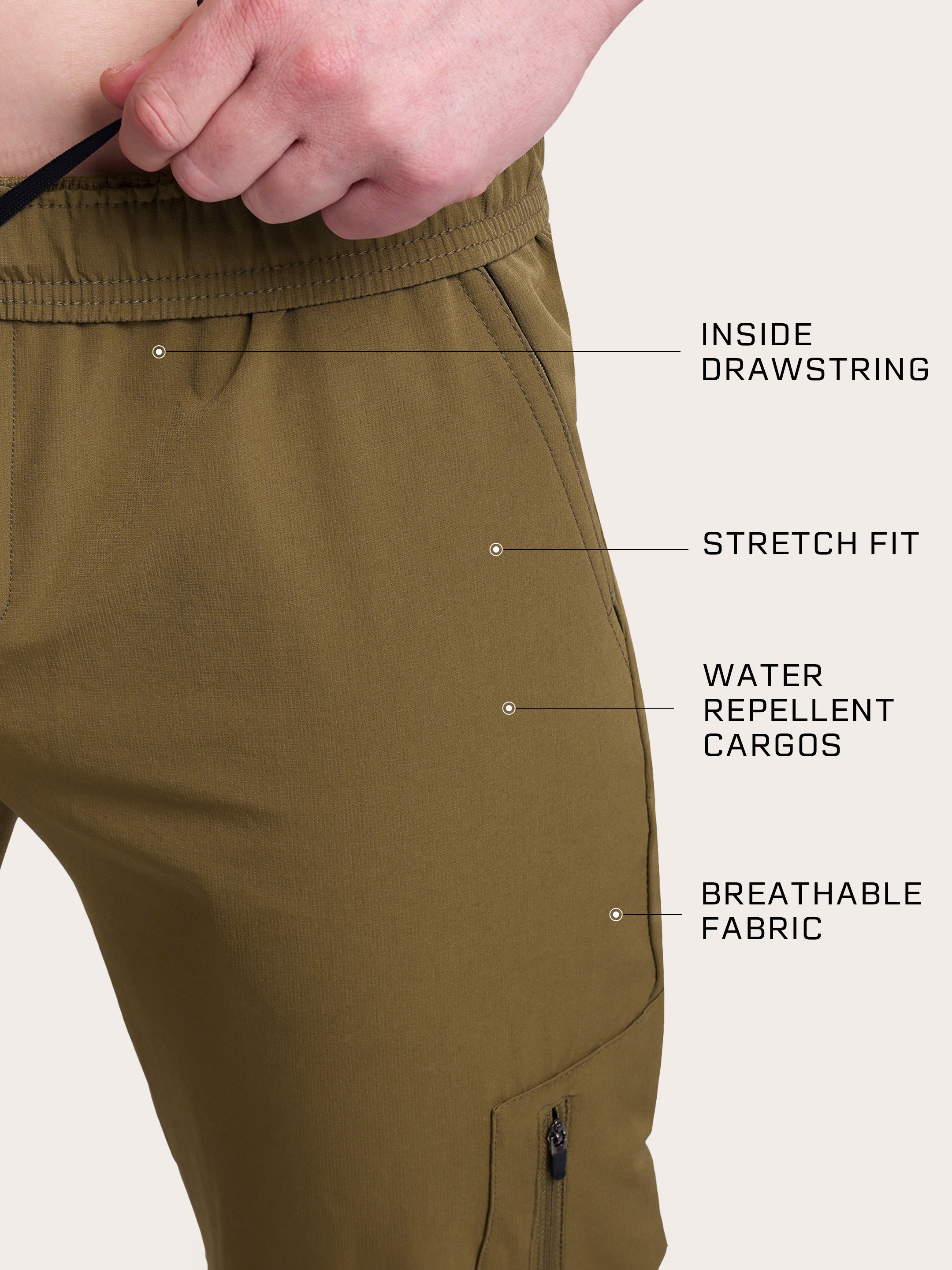 AeroForce Cargos Taupe