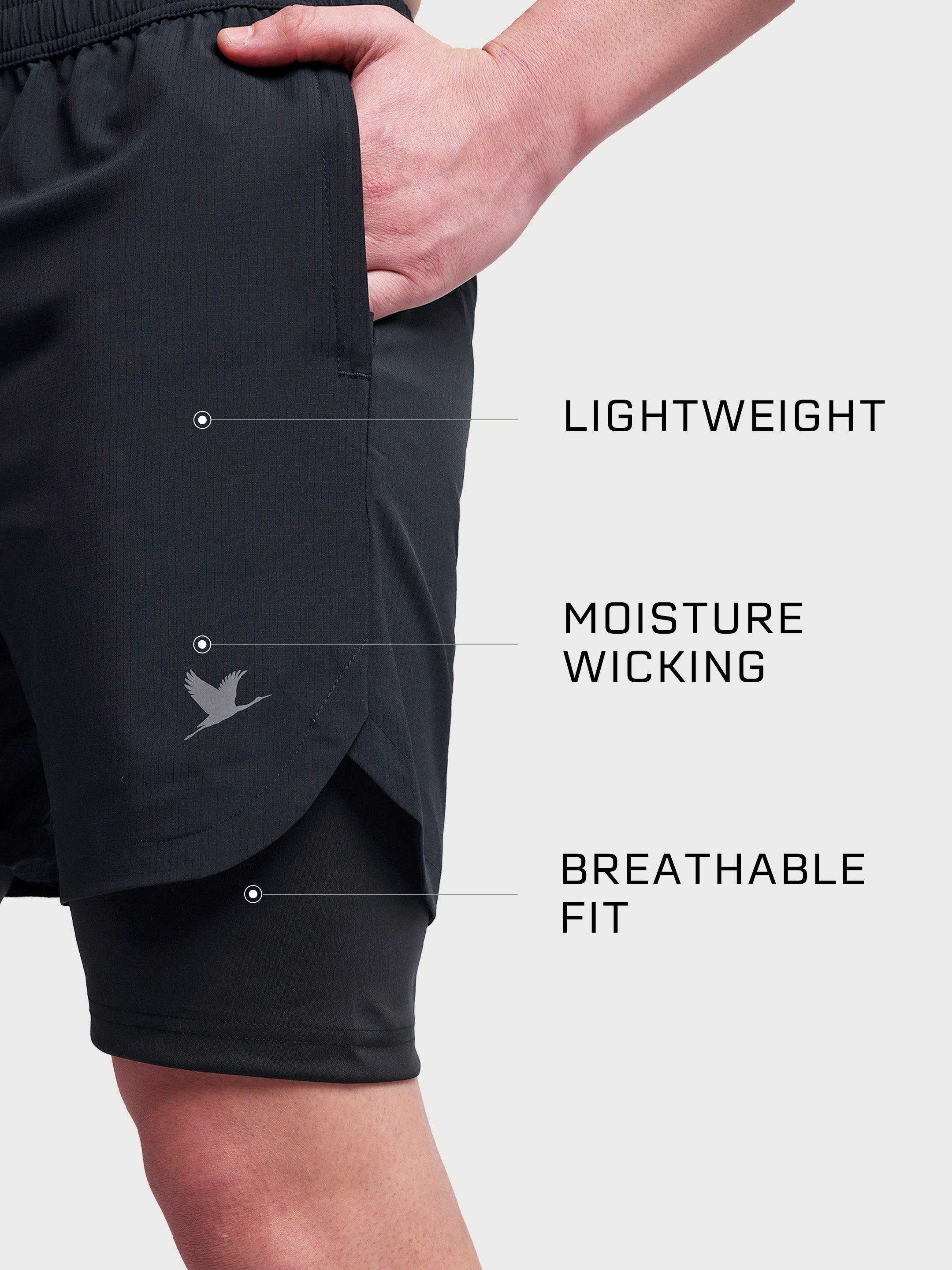 TitanFlex Shorts Navy Blue