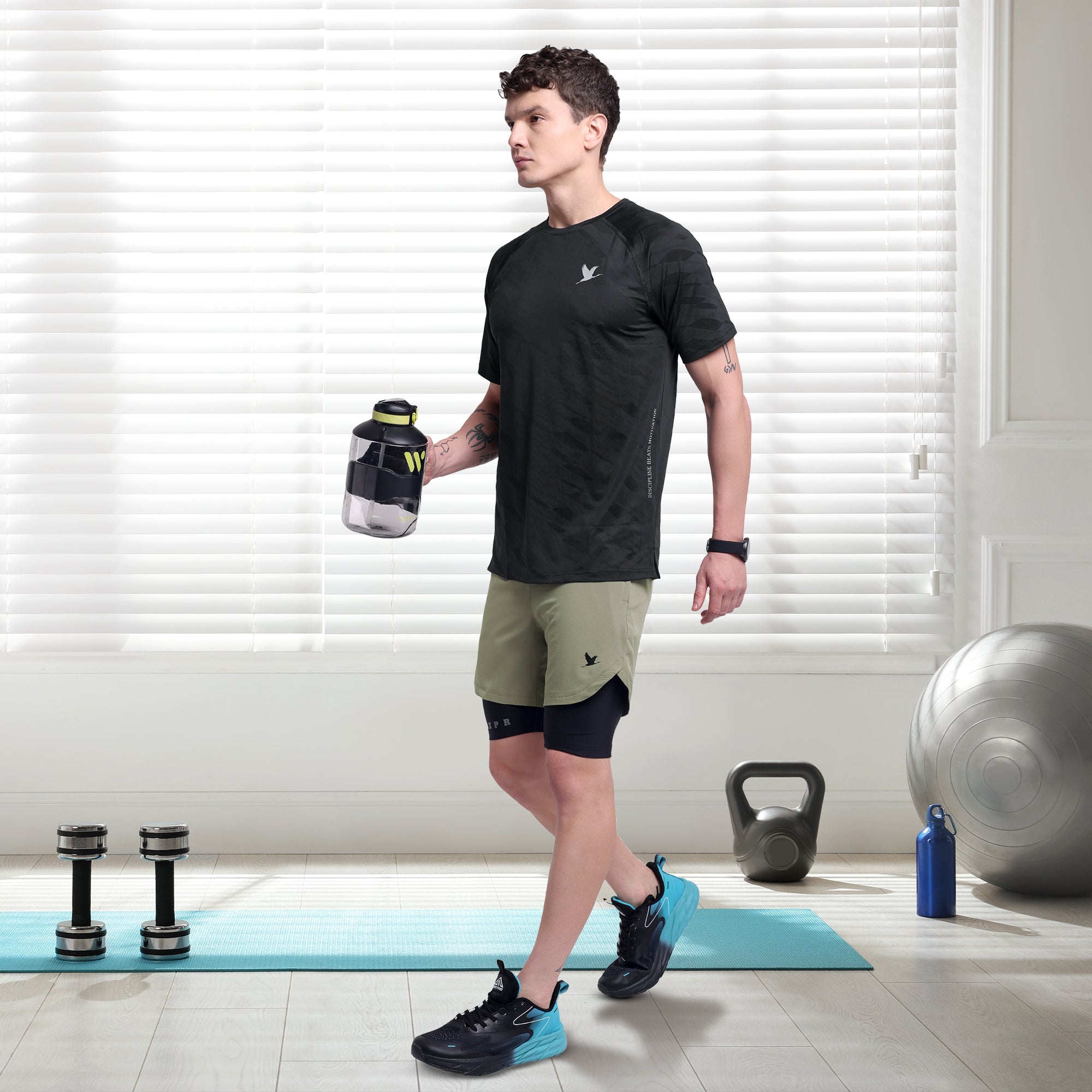 TitanFlex Shorts Light Green