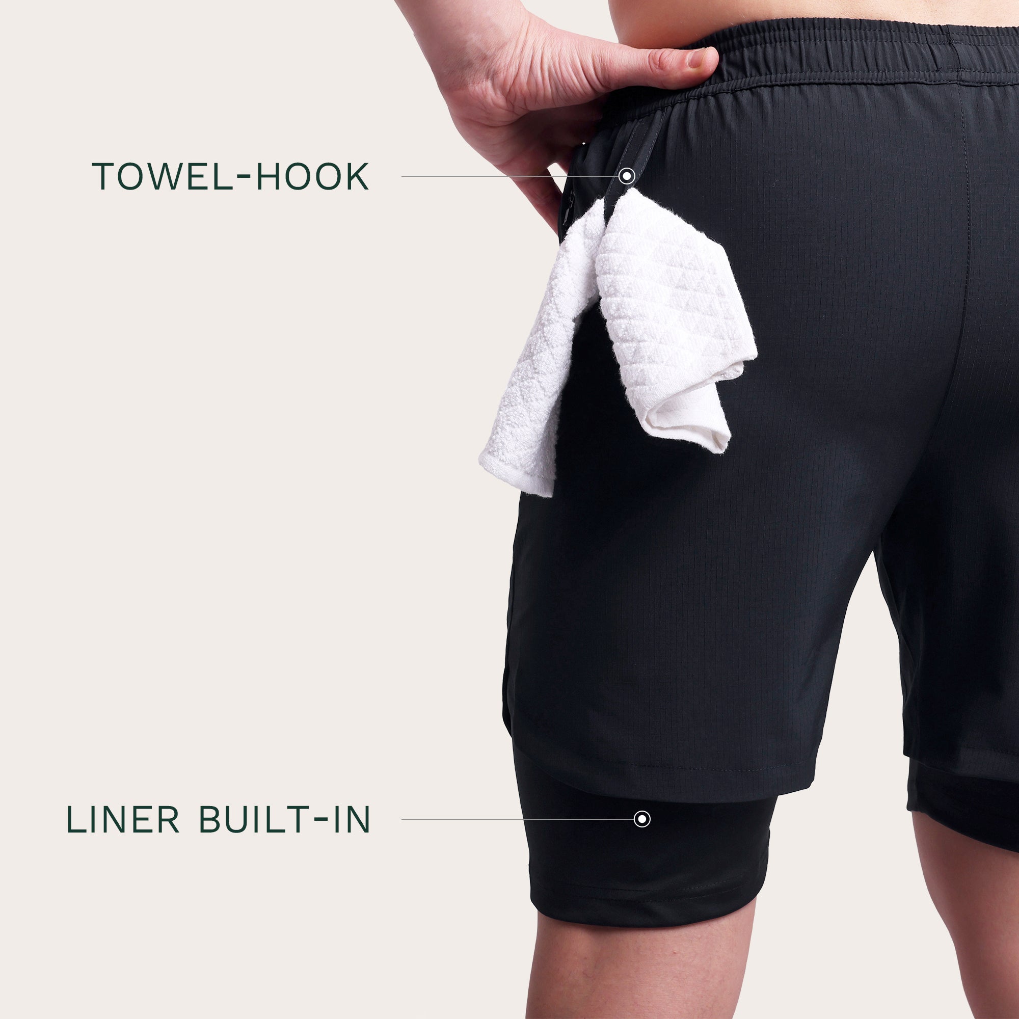 TitanFlex Shorts Navy Blue