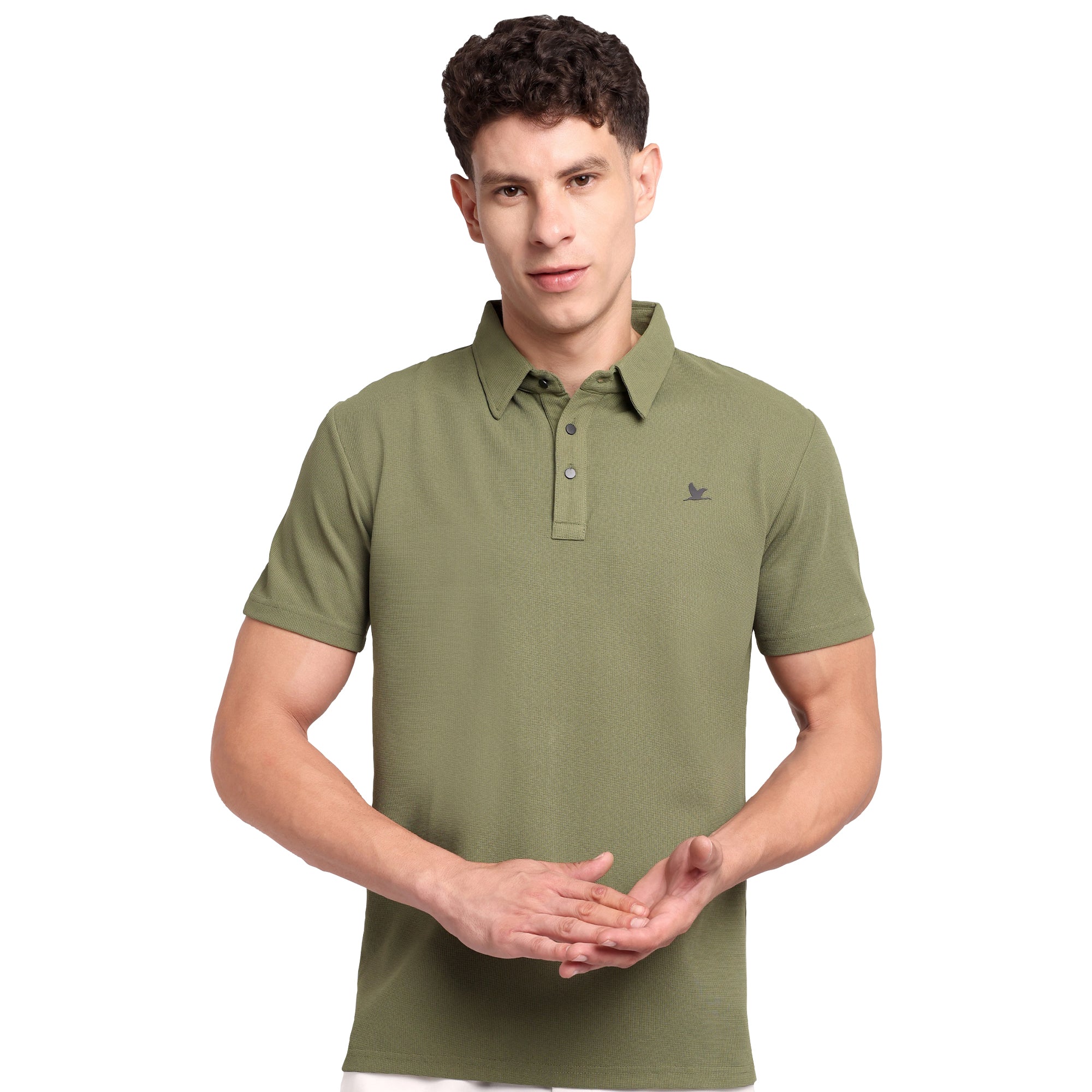 Stallion Polo Olive Green