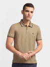 Crown Edge Polo Beige