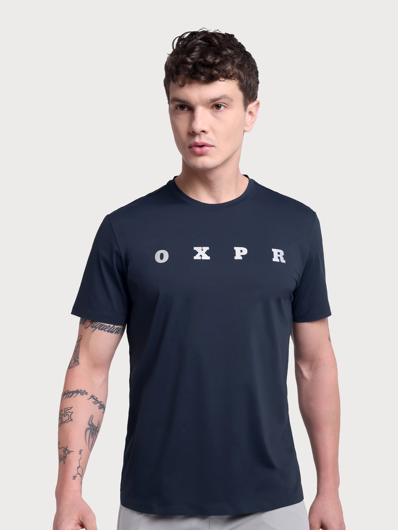 FlexFit Tee Navy Blue