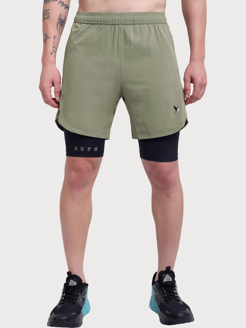 TitanFlex Shorts Light Green