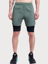 TitanFlex Shorts Green Pista