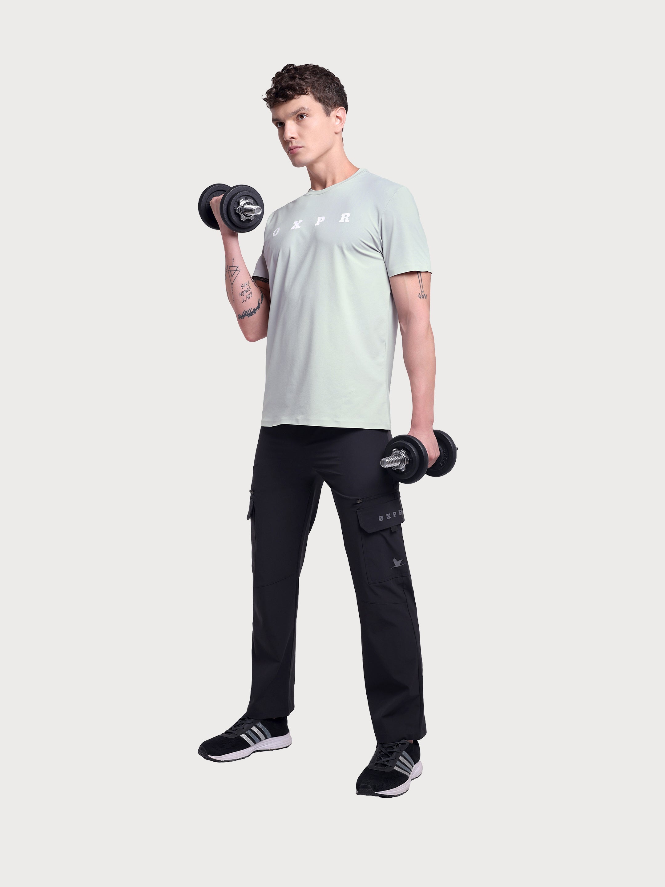 FlexFit Tee Light Grey