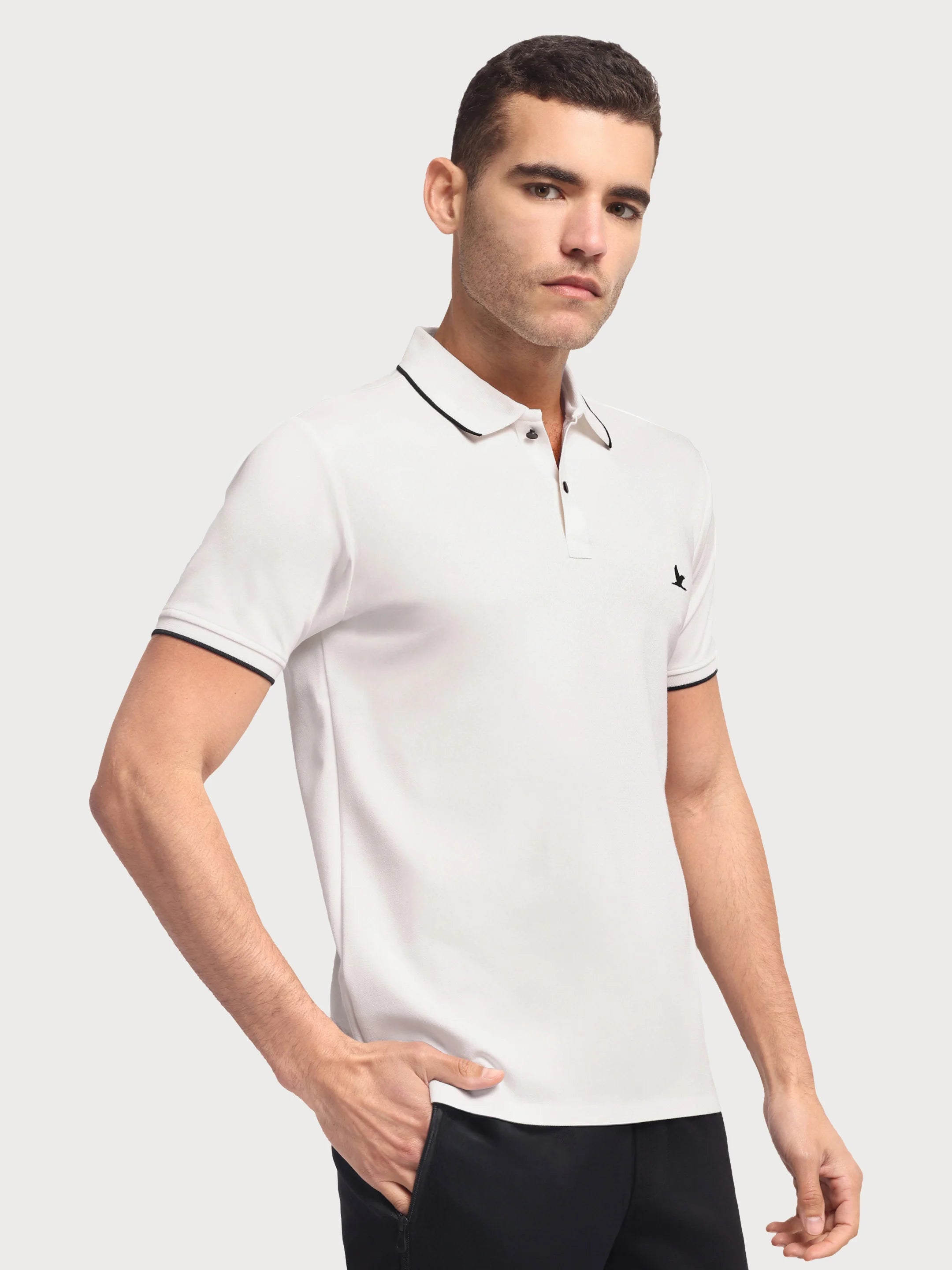 Belmont Polo White
