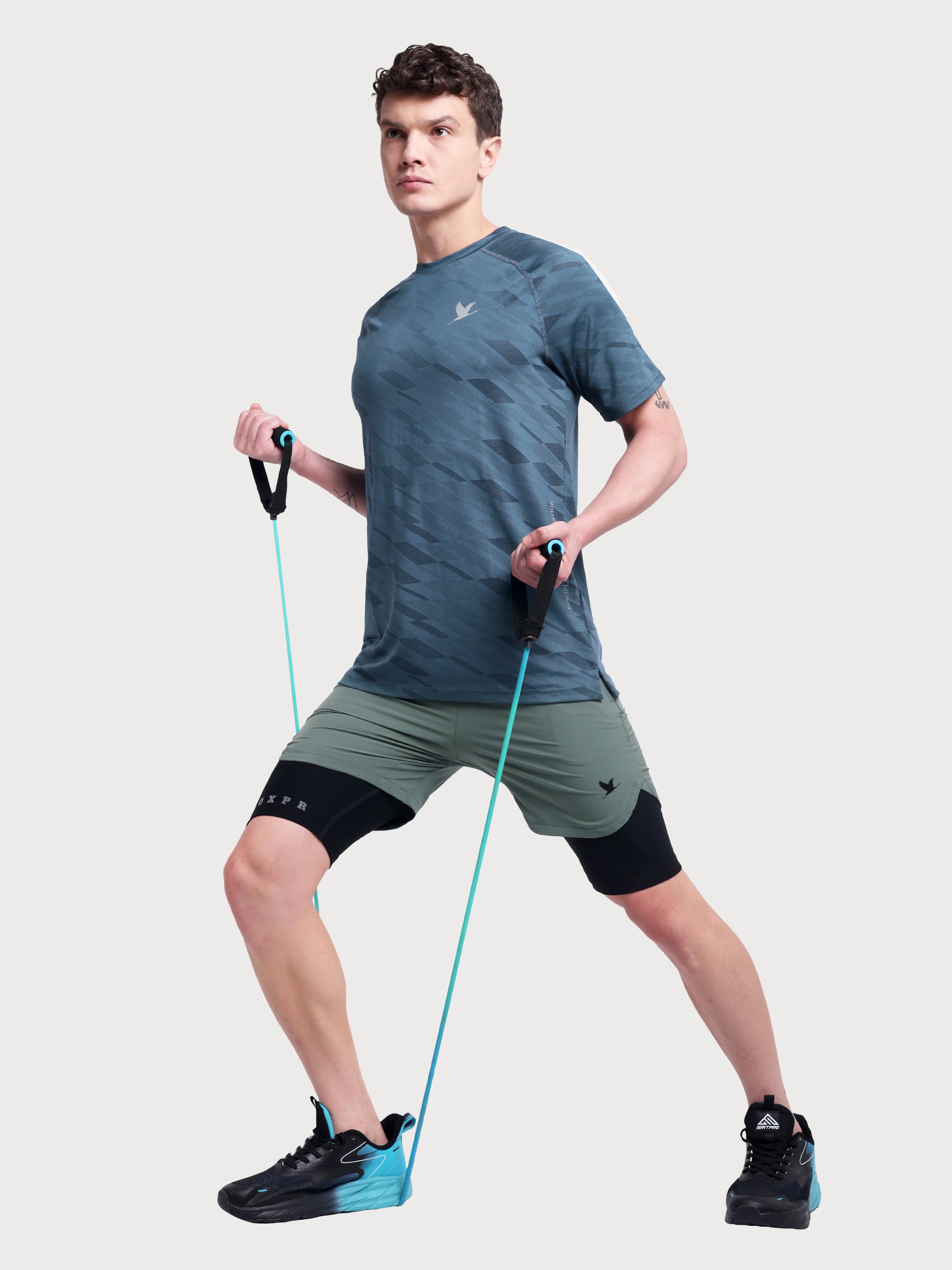 TitanFlex Shorts Green Pista