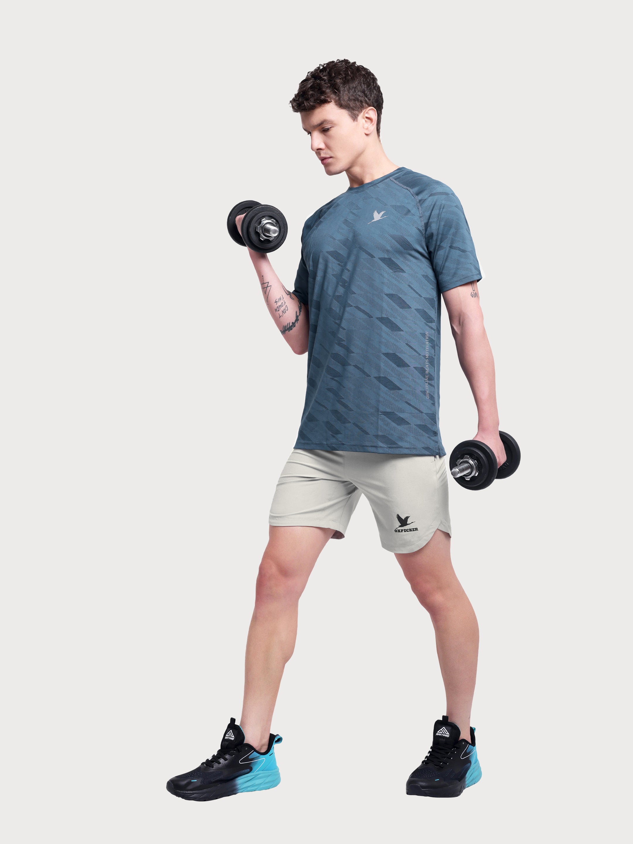 Ignition Shorts Light Grey