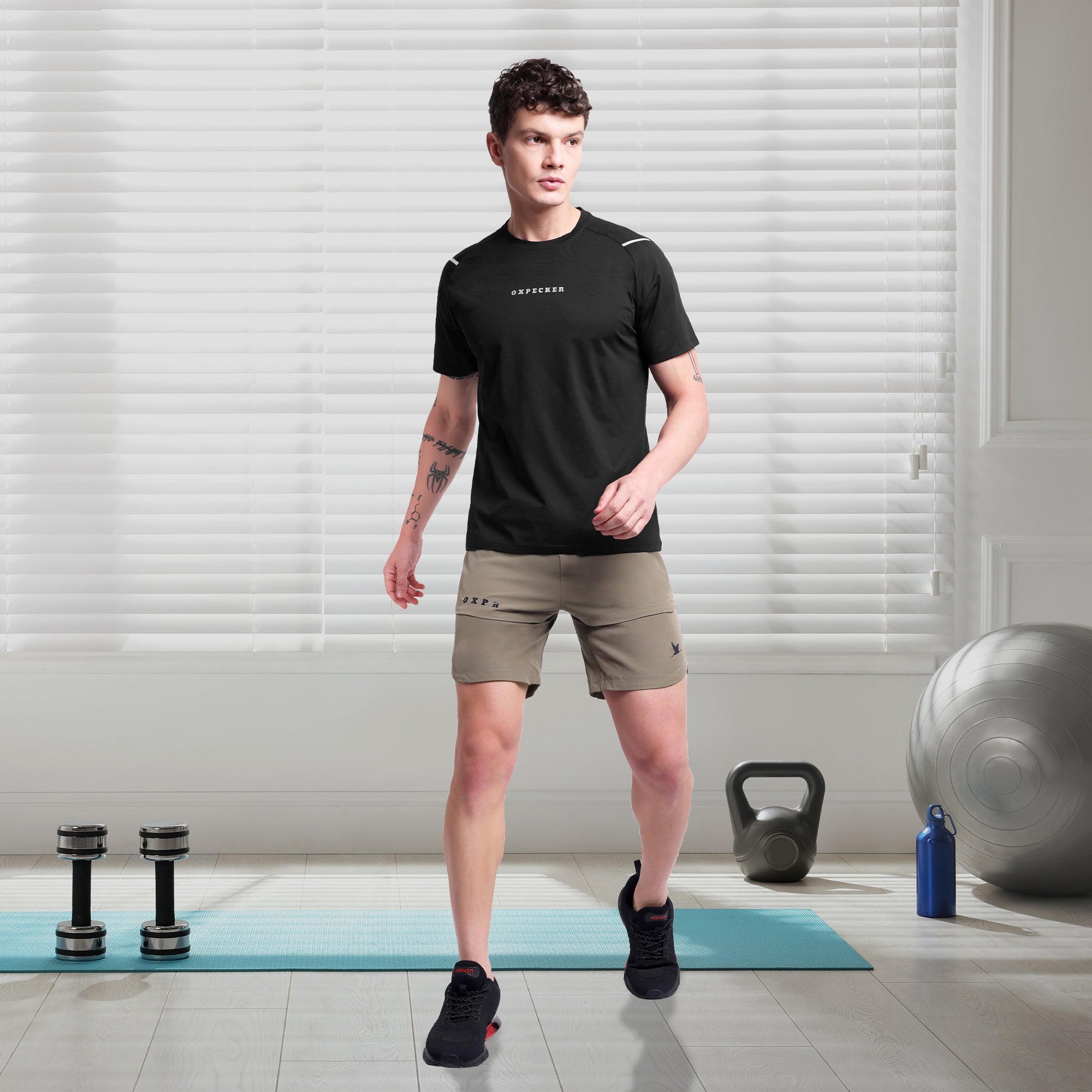 Flex Forge Shorts Taupe