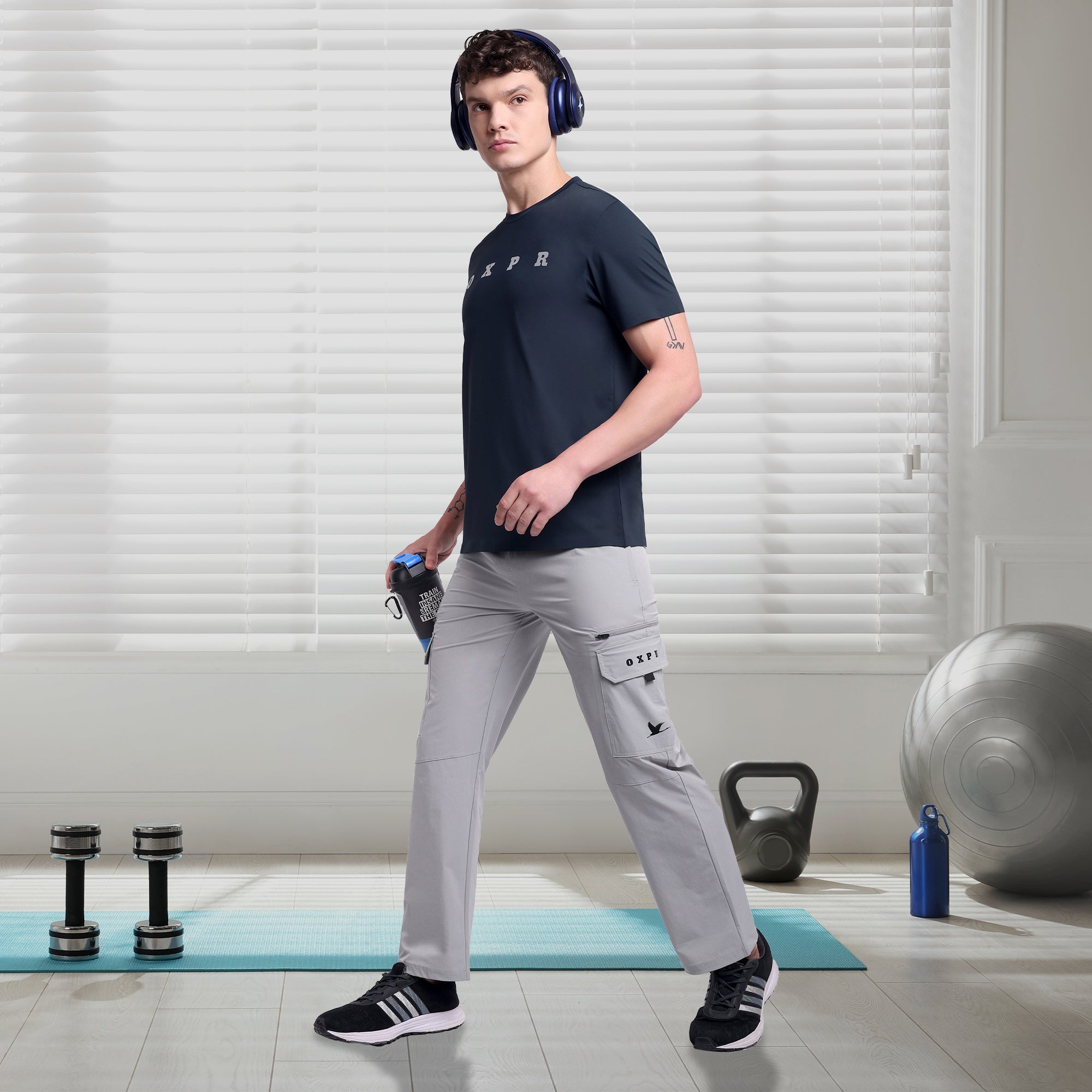 FlexFit Shirt Navy Blue