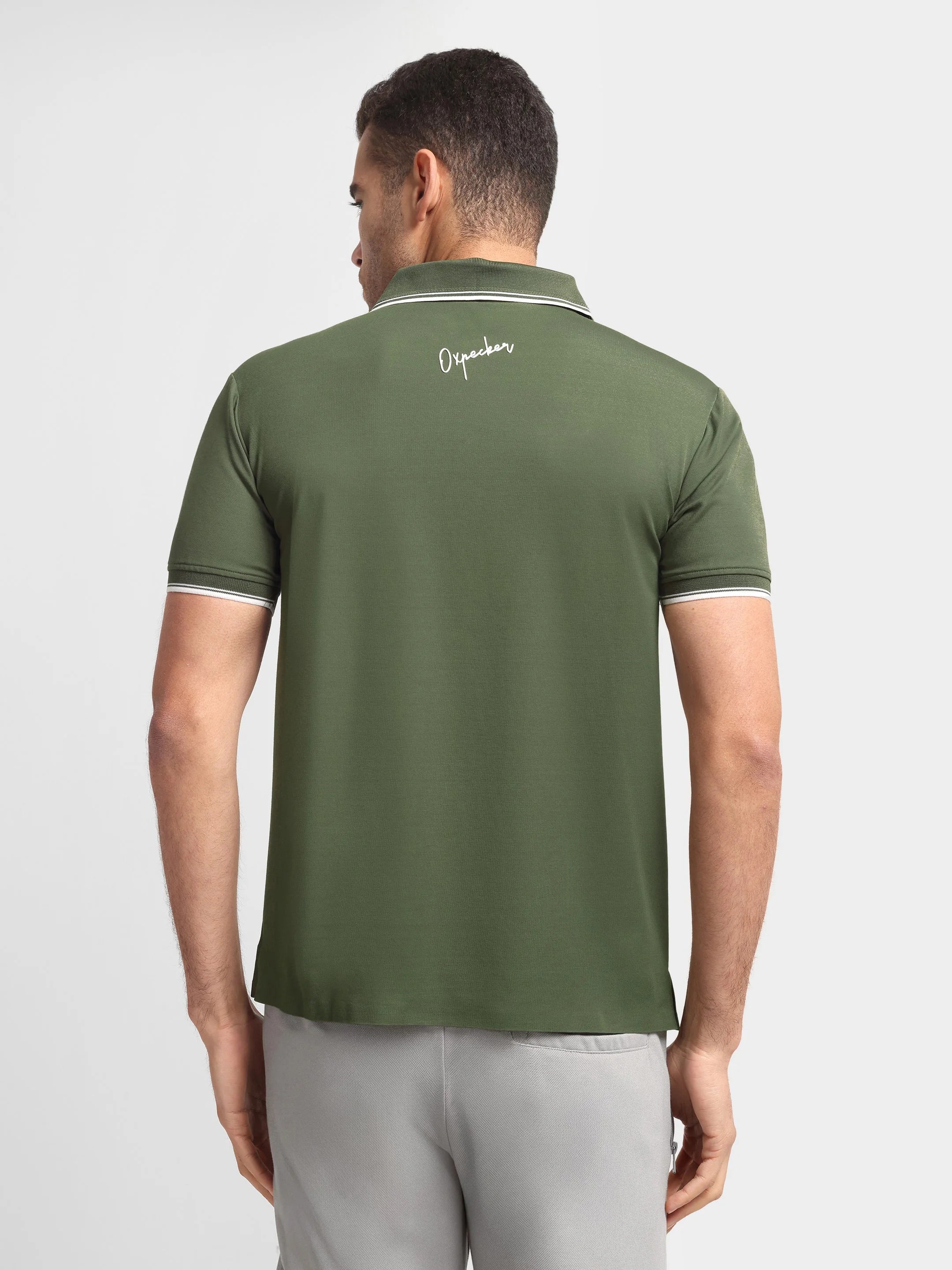 Crown Edge Polo Bottle Green