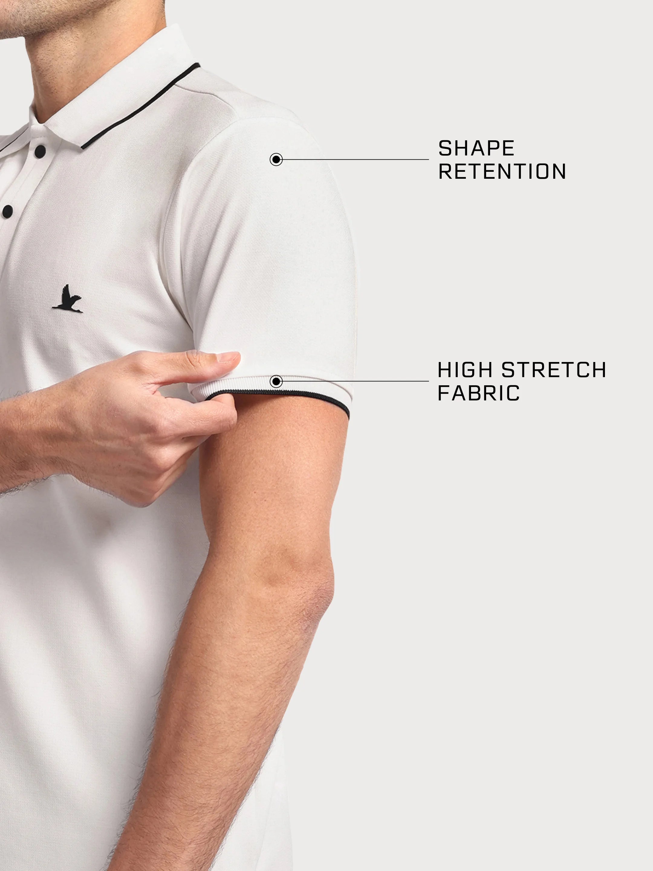 Belmont Polo White