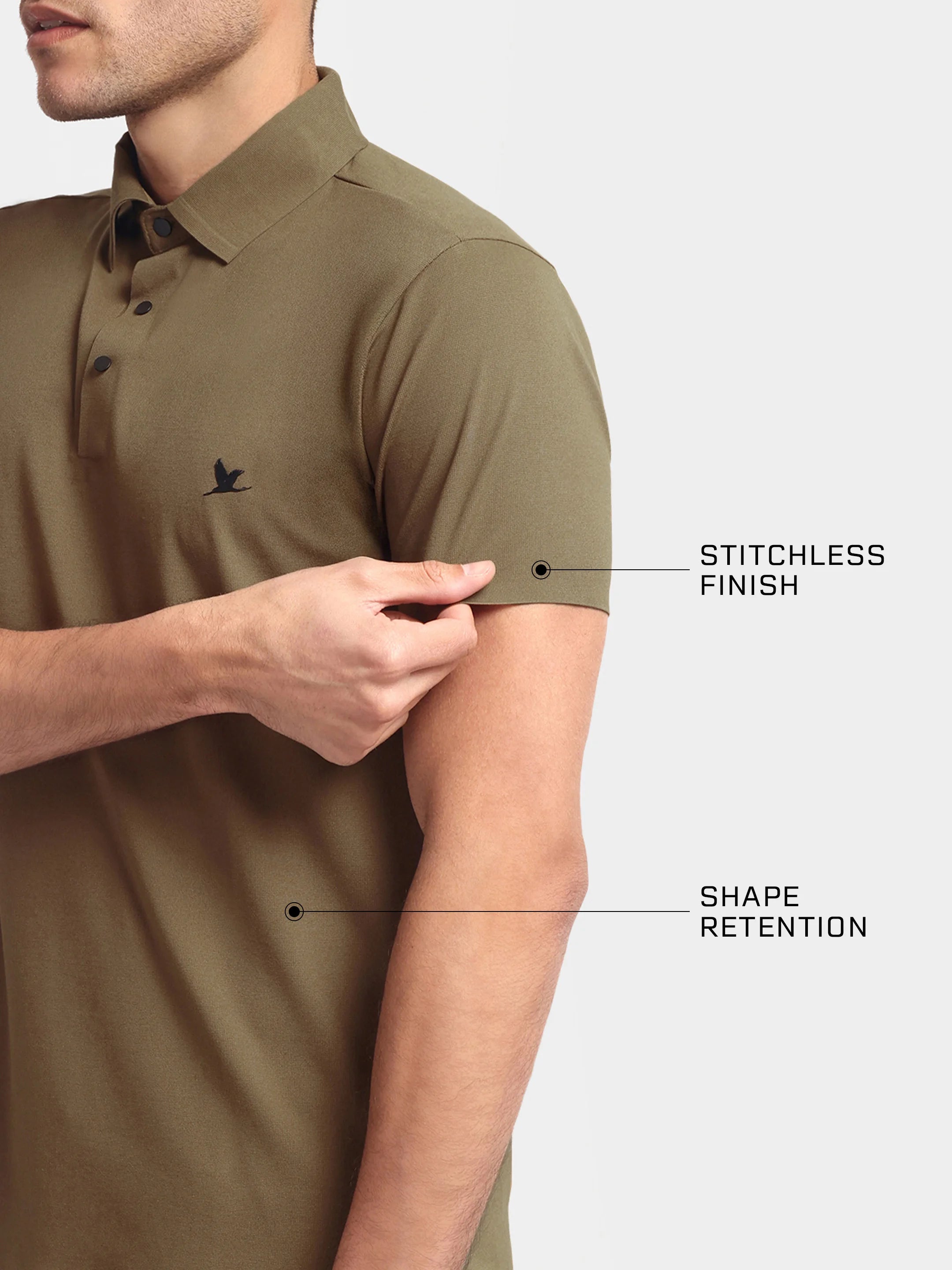 Imperio Polo Mustard Green