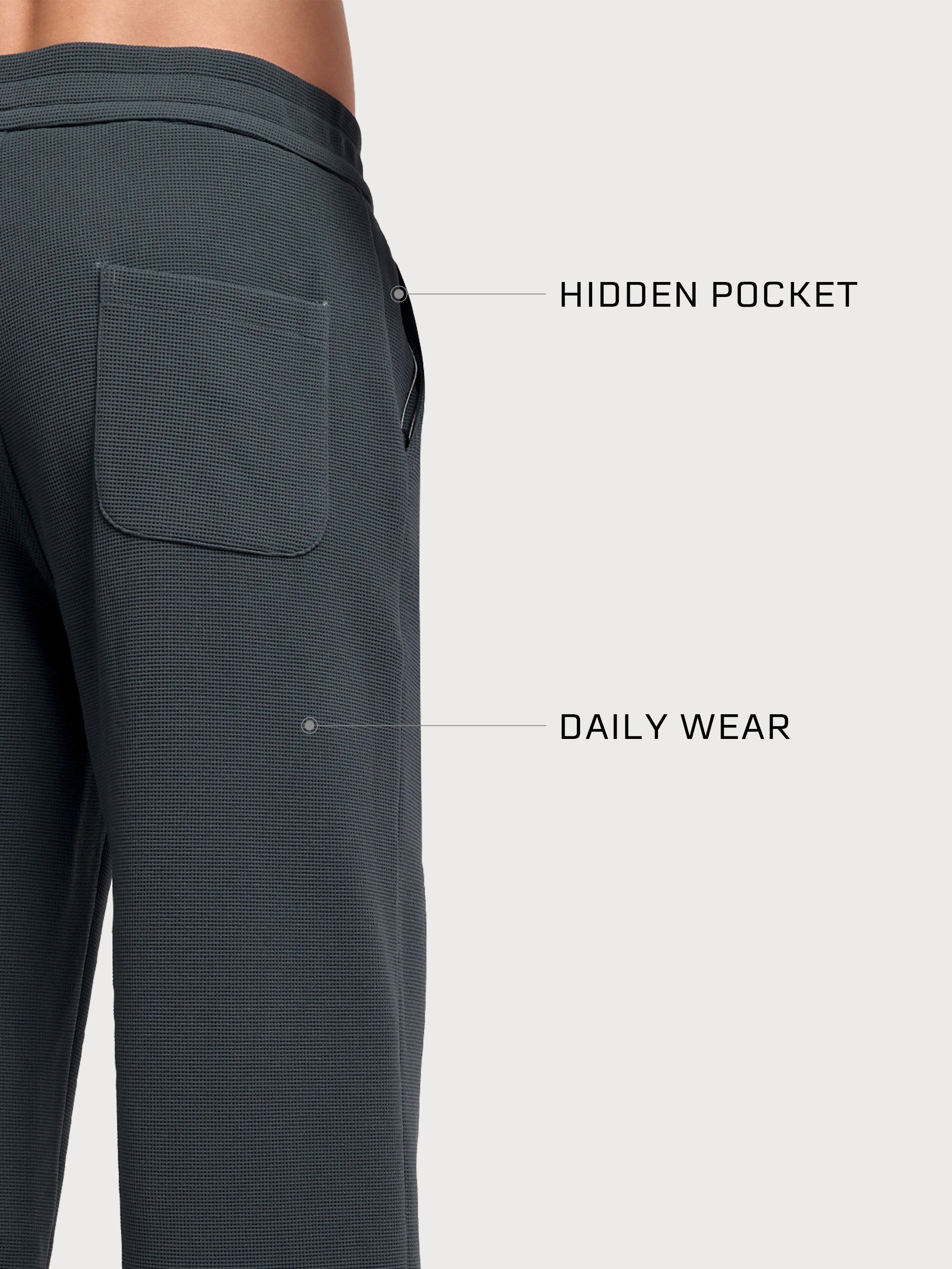 Baggroove Pant Dark Grey