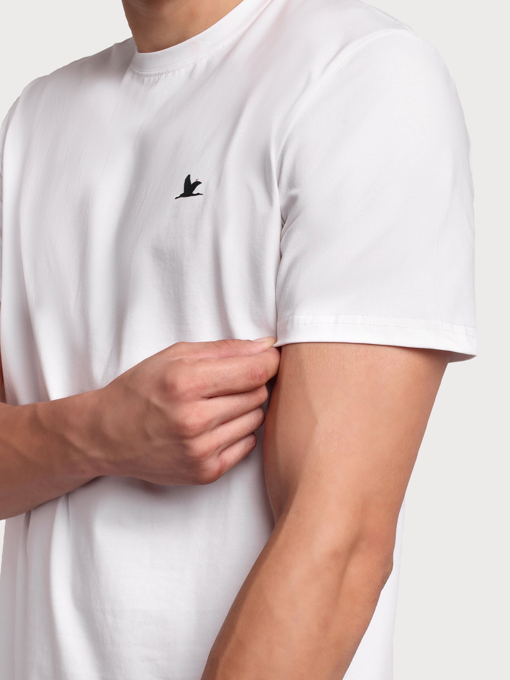 Nova Neck Tshirt White